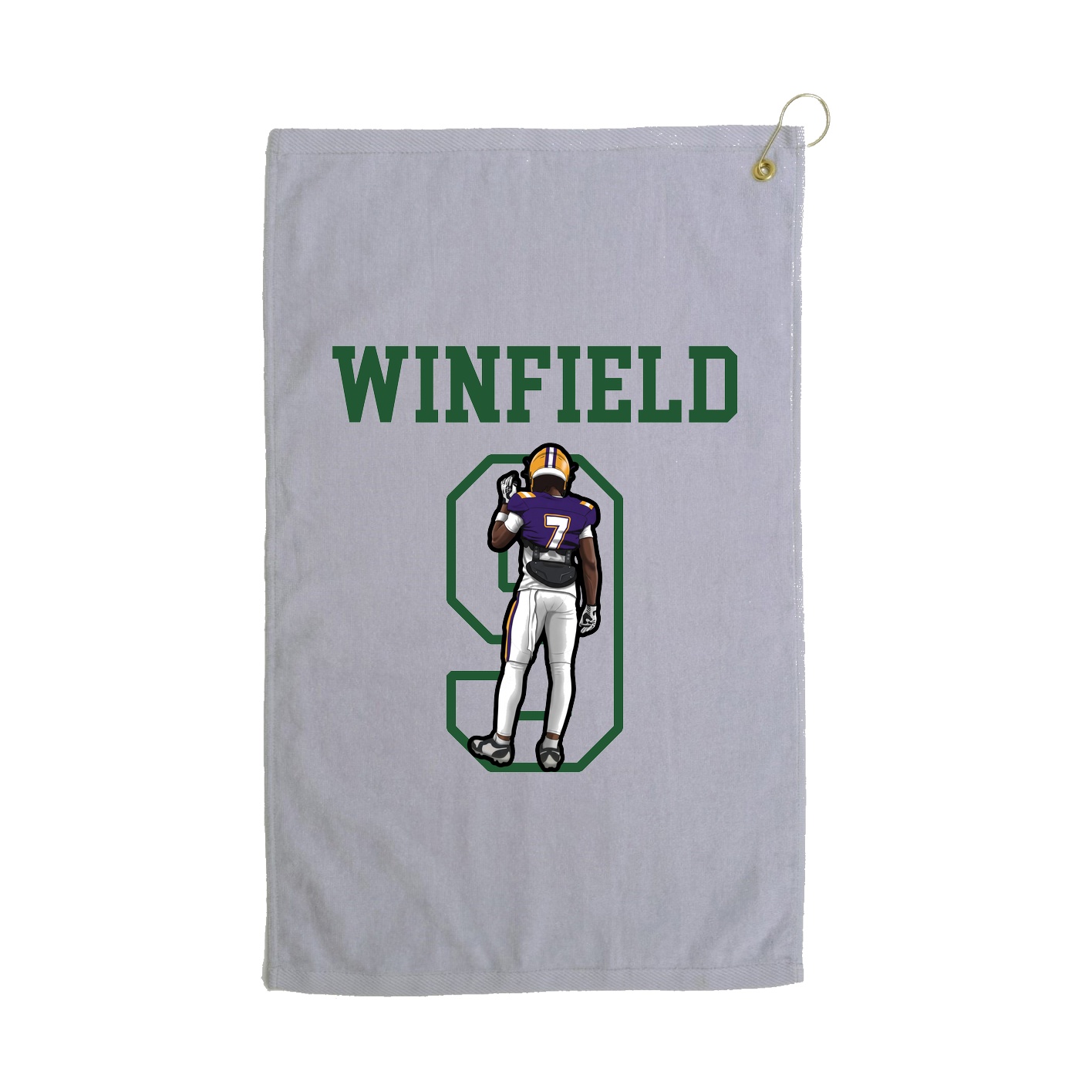 Golf Towel — Shirsey in Grey