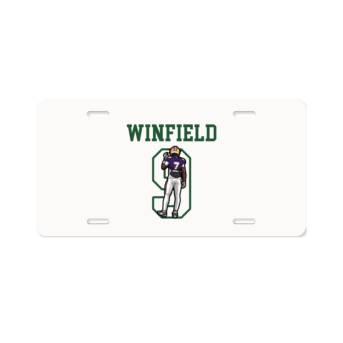 License Plate — Shirsey in Classic
