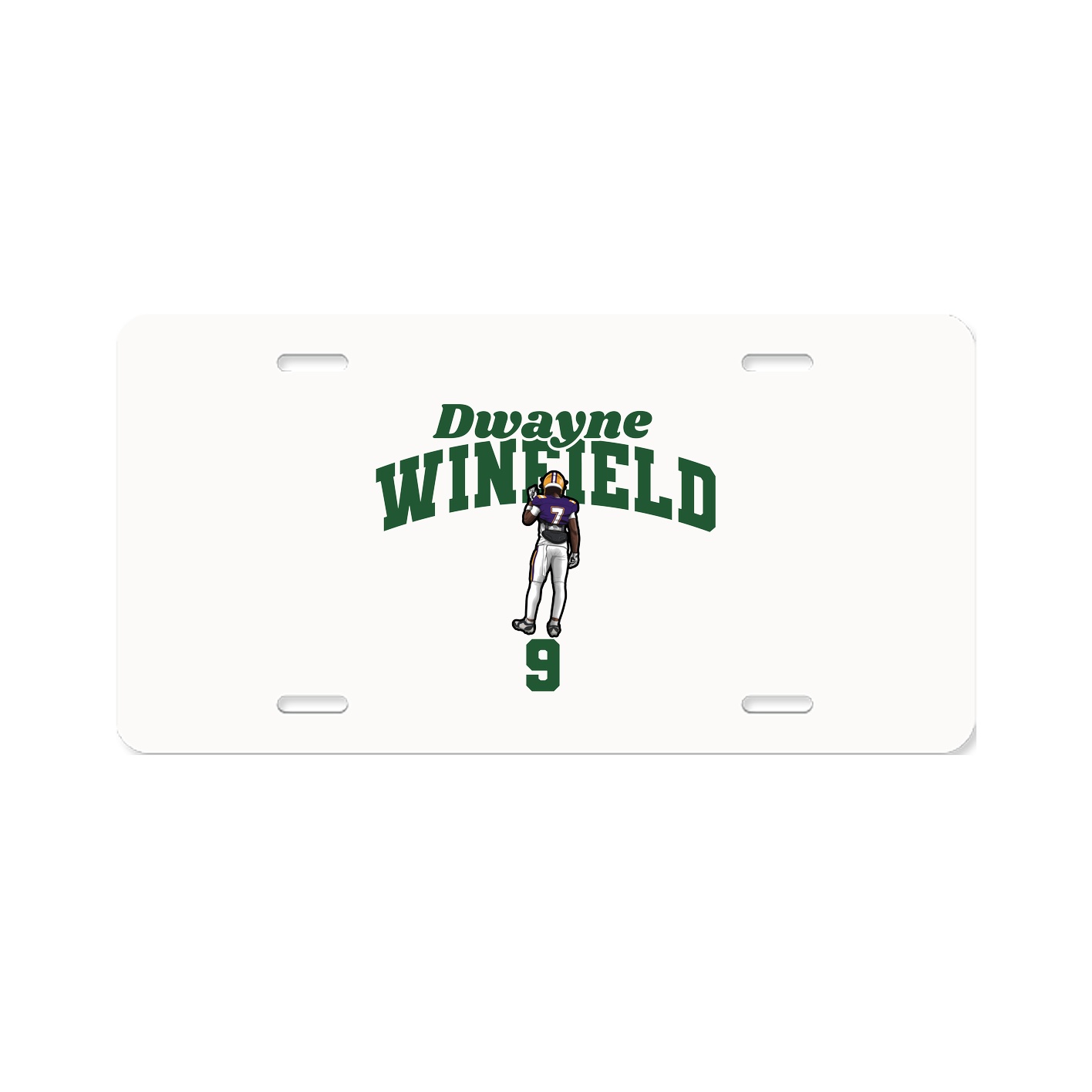 License Plate — Signature Arch in Classic