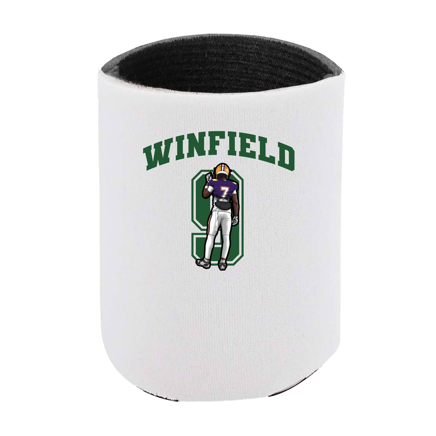 Can Holder — Number in White