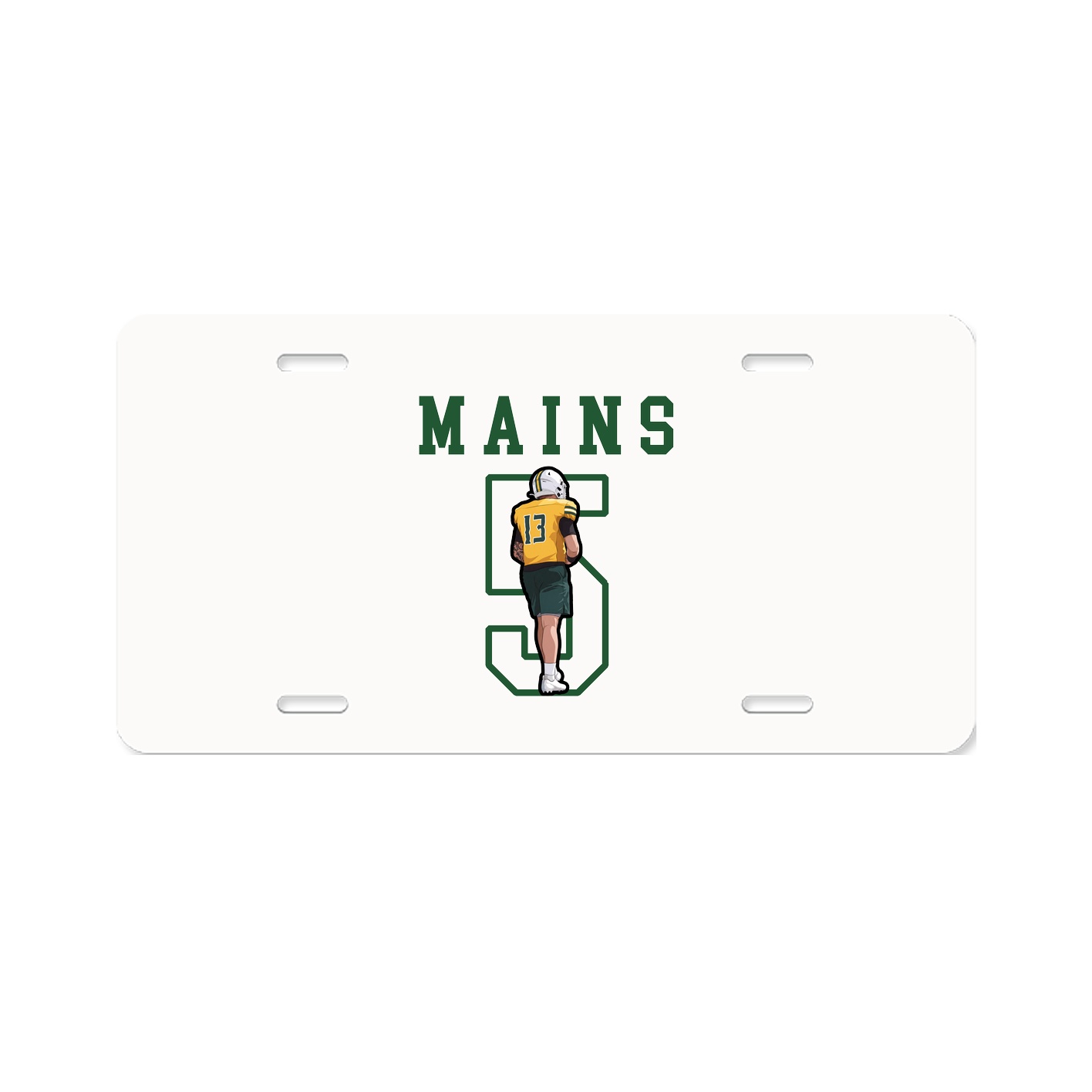License Plate — Shirsey in Classic