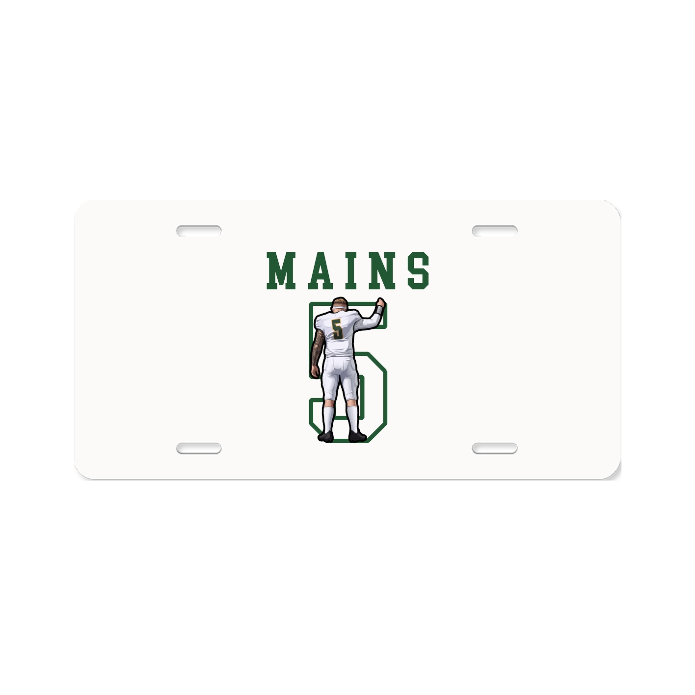 License Plate — Shirsey in Classic