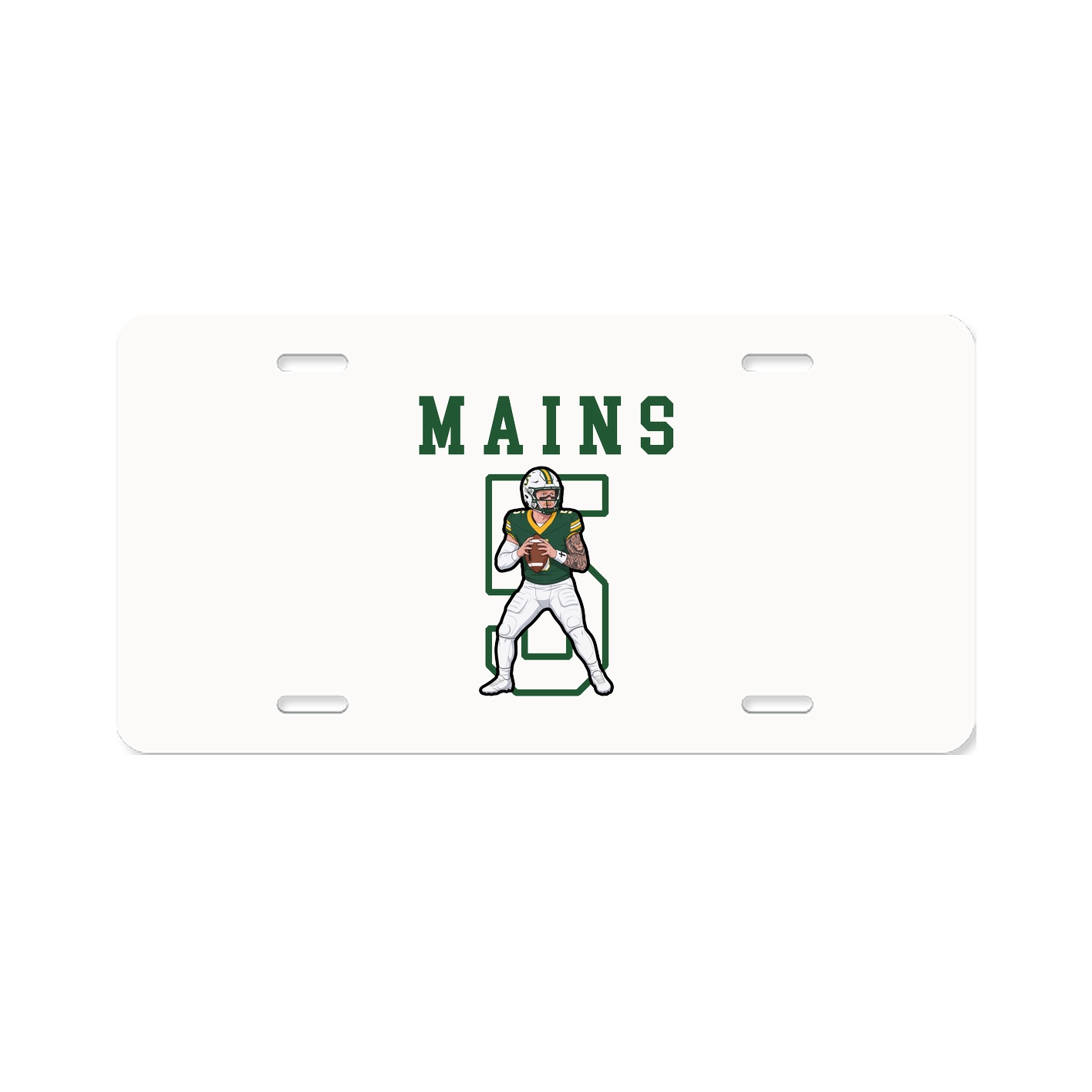 License Plate — Shirsey in Classic