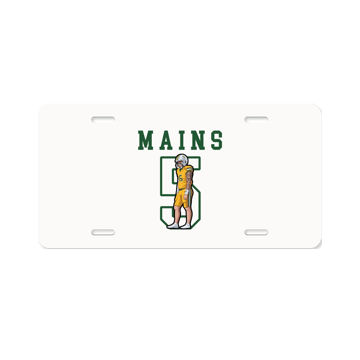 License Plate — Shirsey in Classic