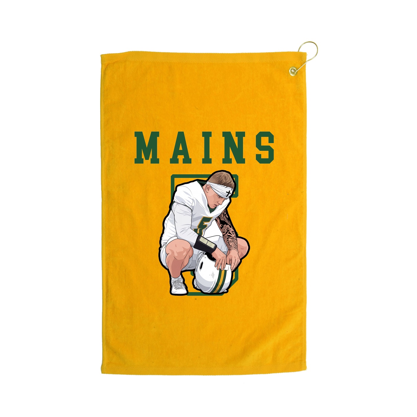 Golf Towel — Shirsey in Gold