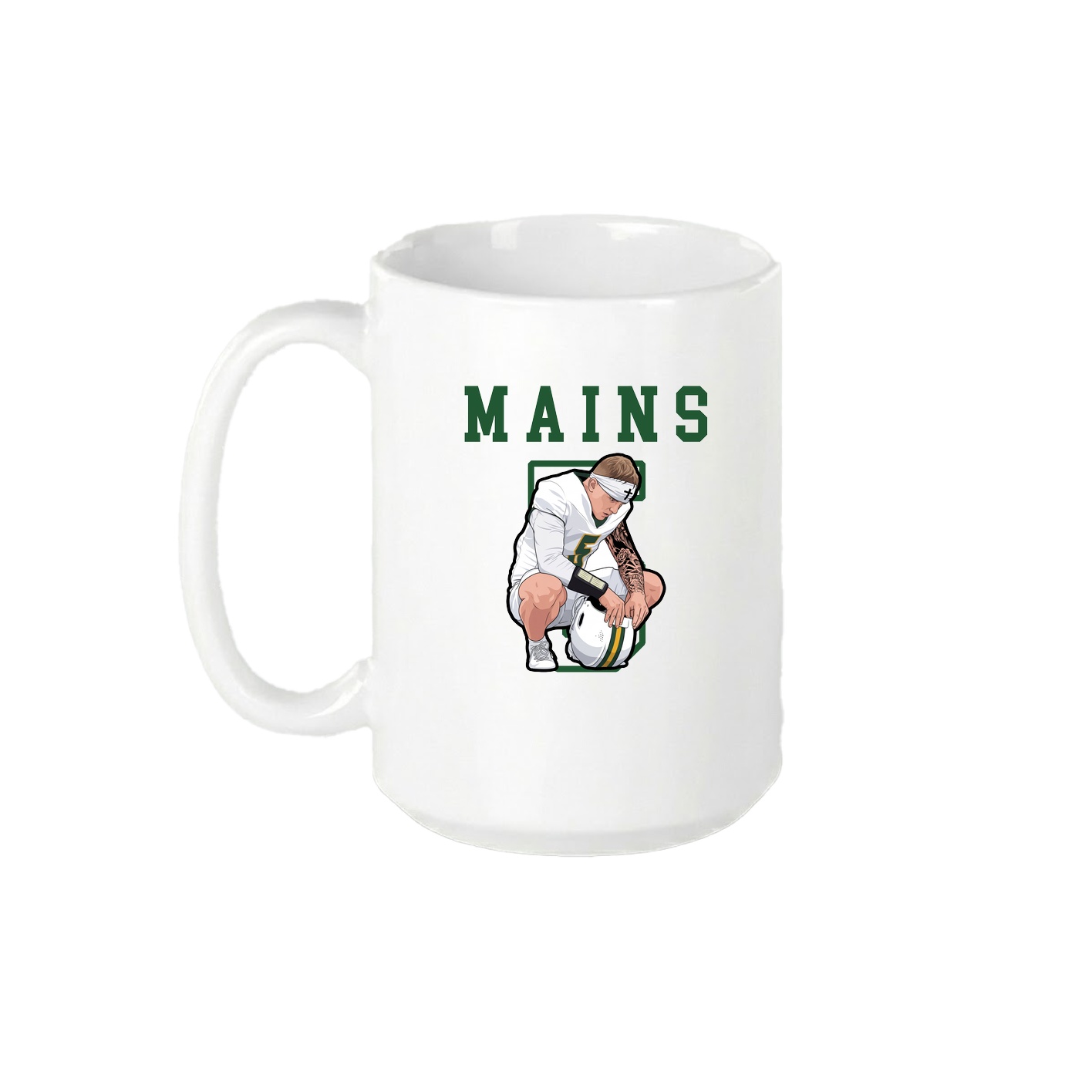 15oz Coffee Mug — Shirsey in White