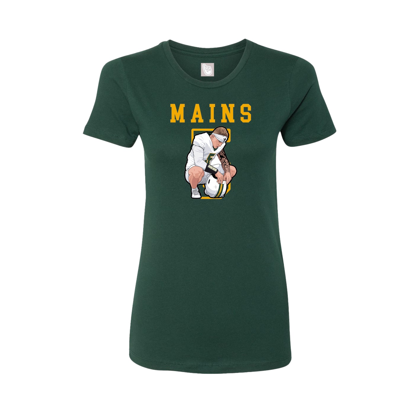 Fitted Women's Tee — Shirsey in Green