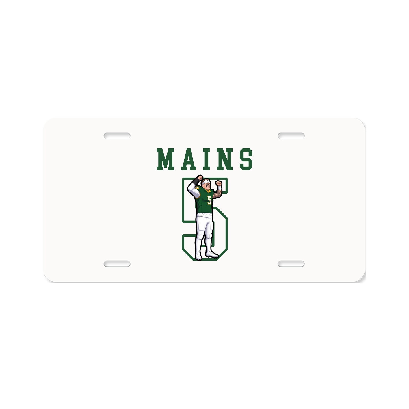License Plate — Shirsey in Classic