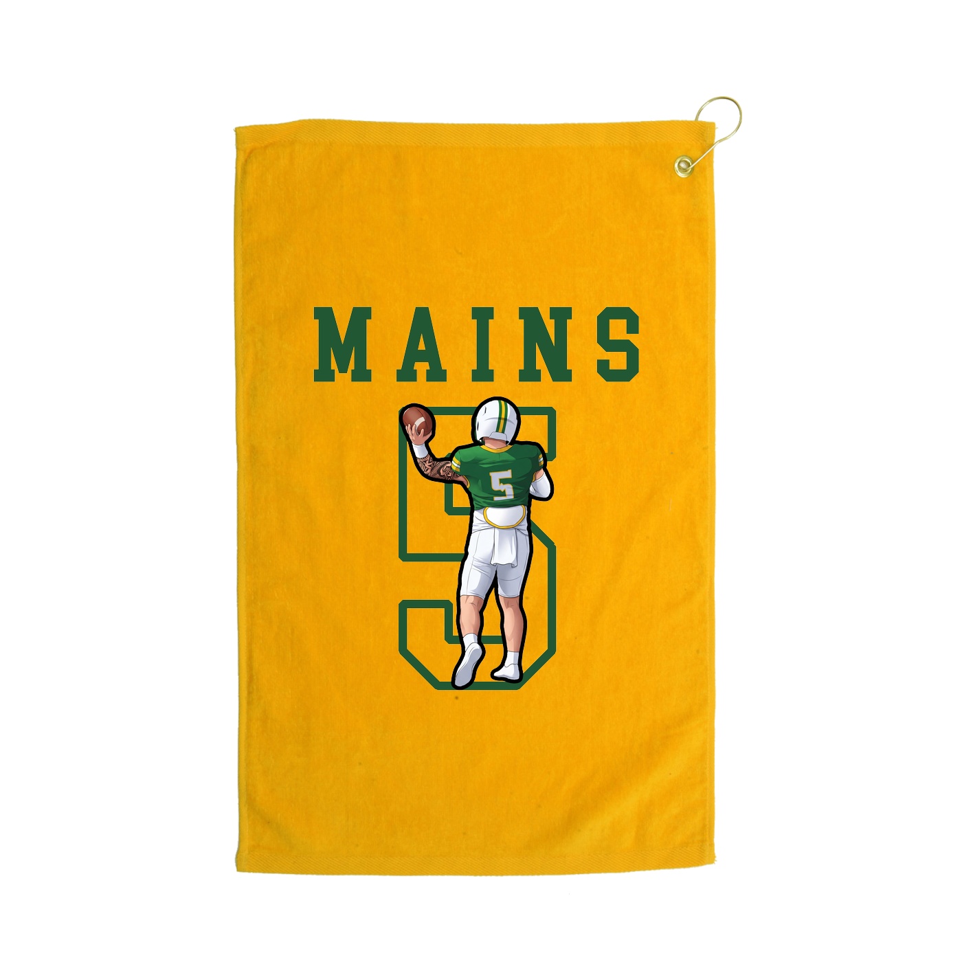 Golf Towel — Shirsey in Gold