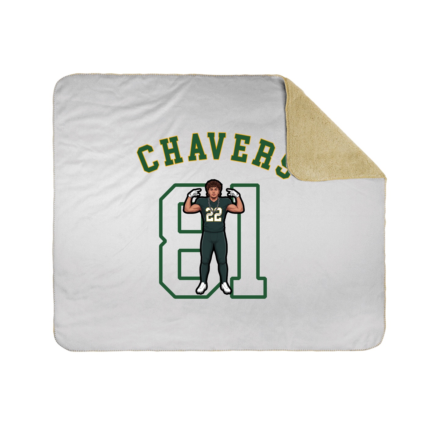 Throw Blanket — Shirsey Arch in White