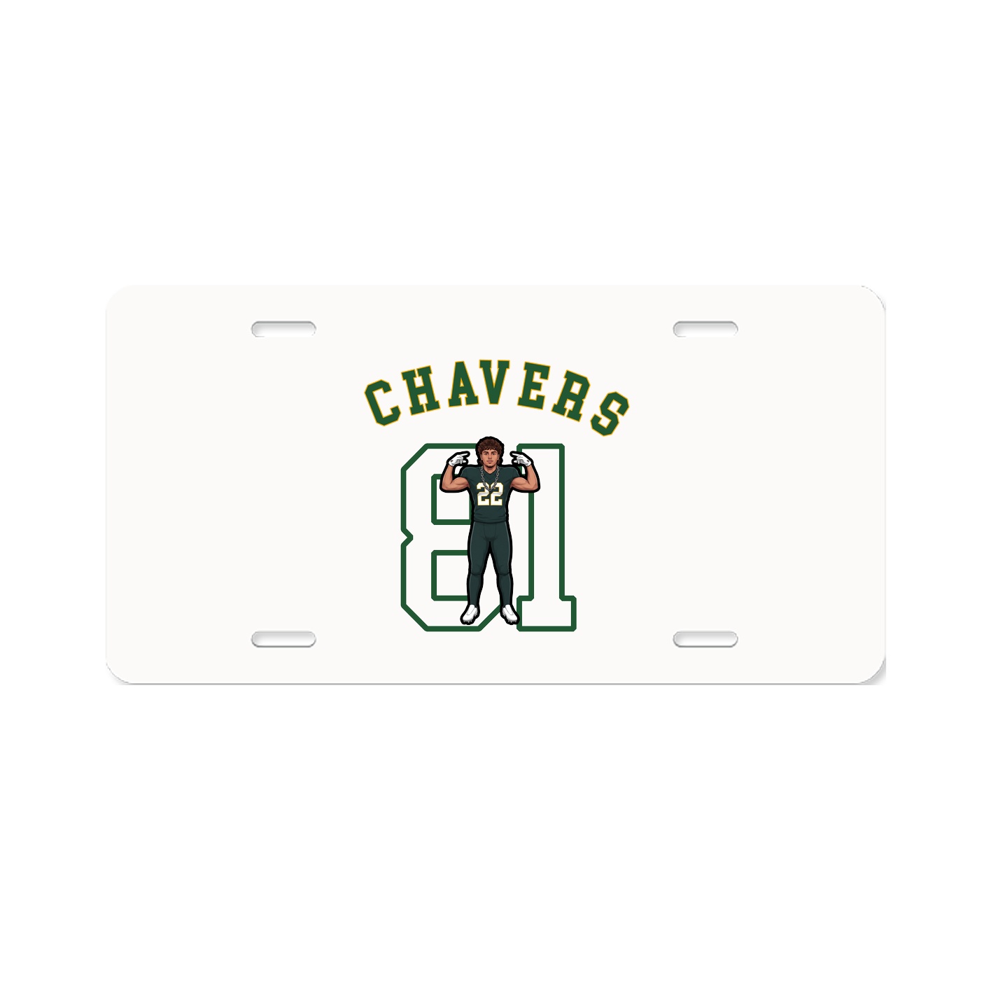 License Plate — Shirsey Arch in Classic