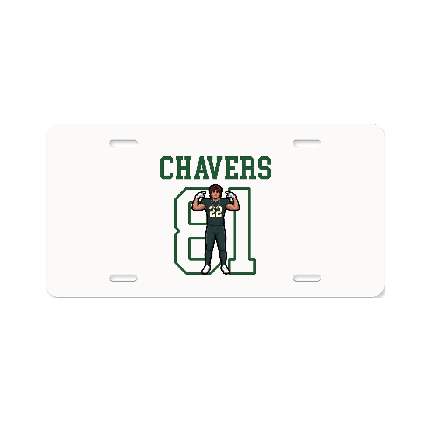 License Plate — Shirsey in Classic