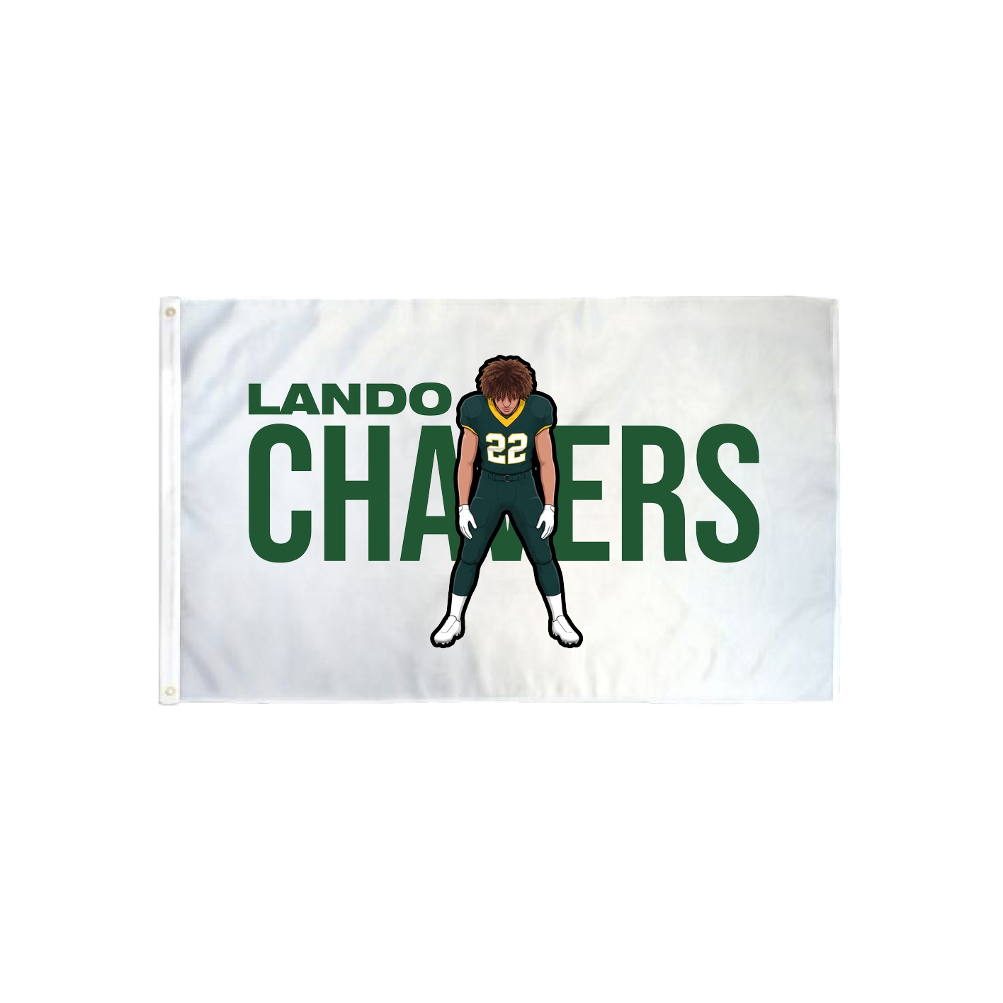 3x5 Flag — Player Name in Classic