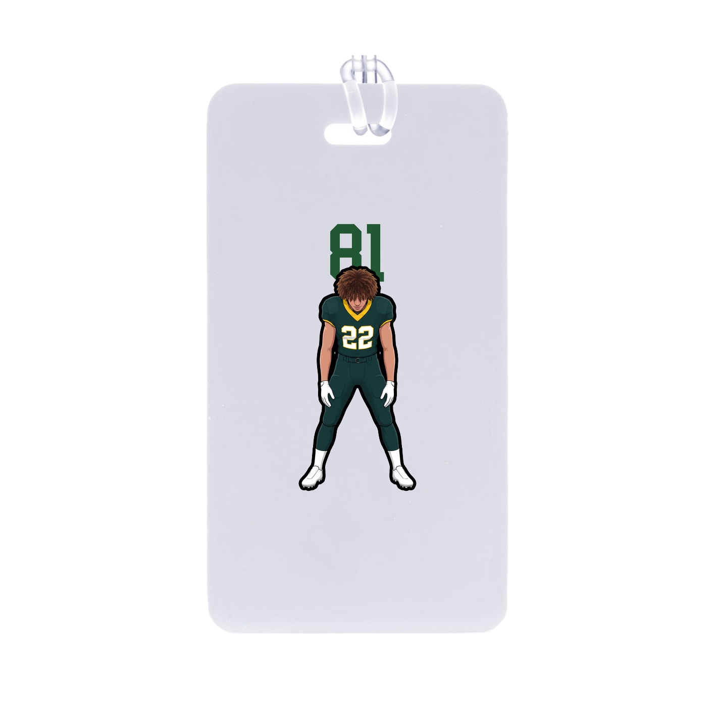 Bag Tag — Number Top in Classic