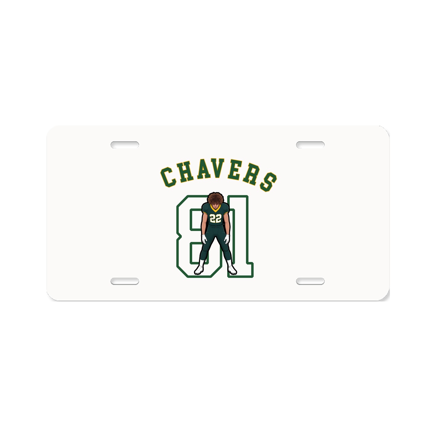 License Plate — Shirsey Arch in Classic
