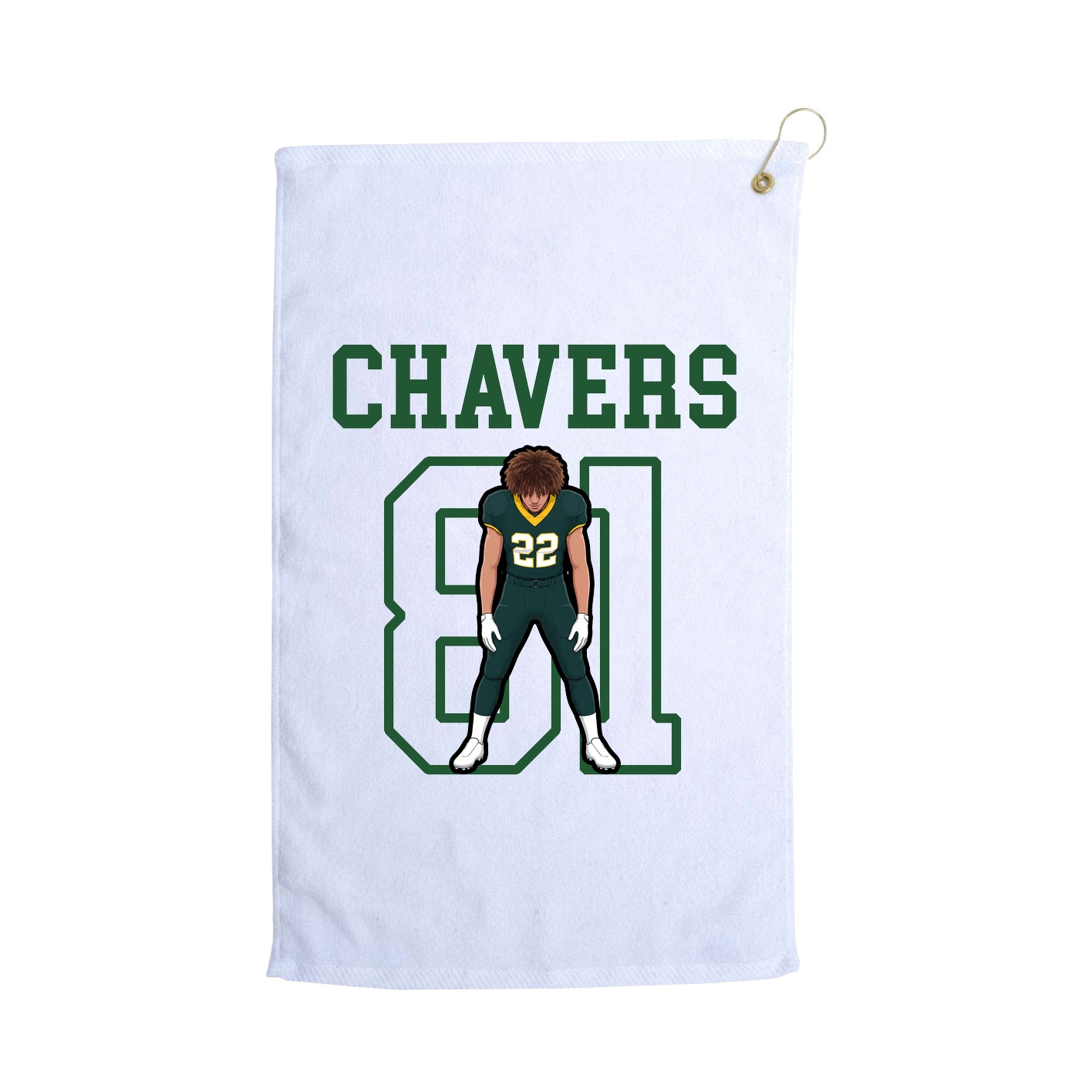 Golf Towel — Shirsey in White