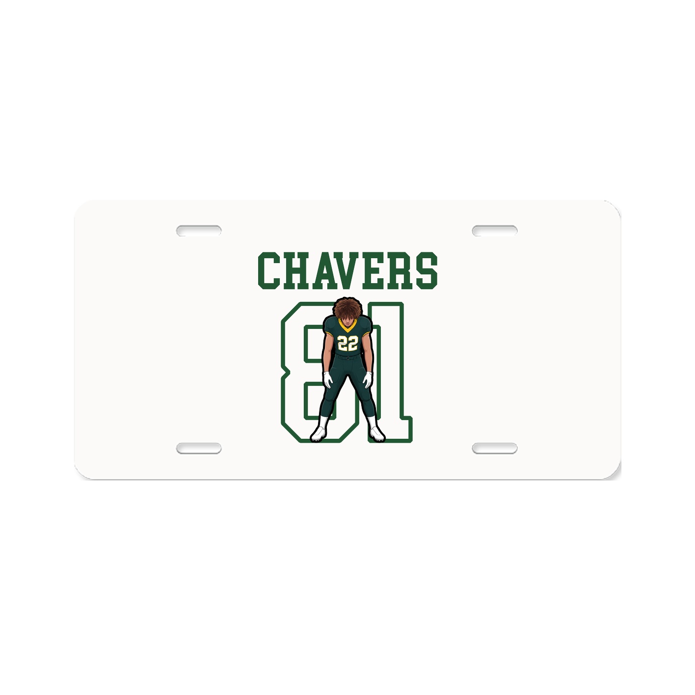 License Plate — Shirsey in Classic