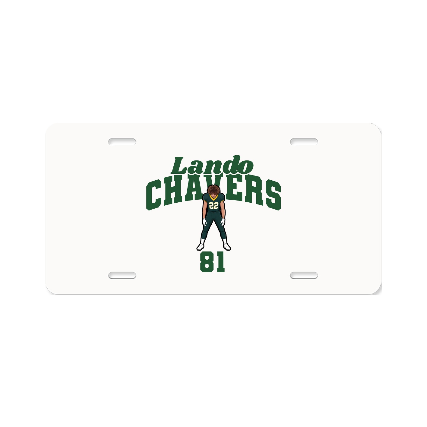 License Plate — Signature Arch in Classic