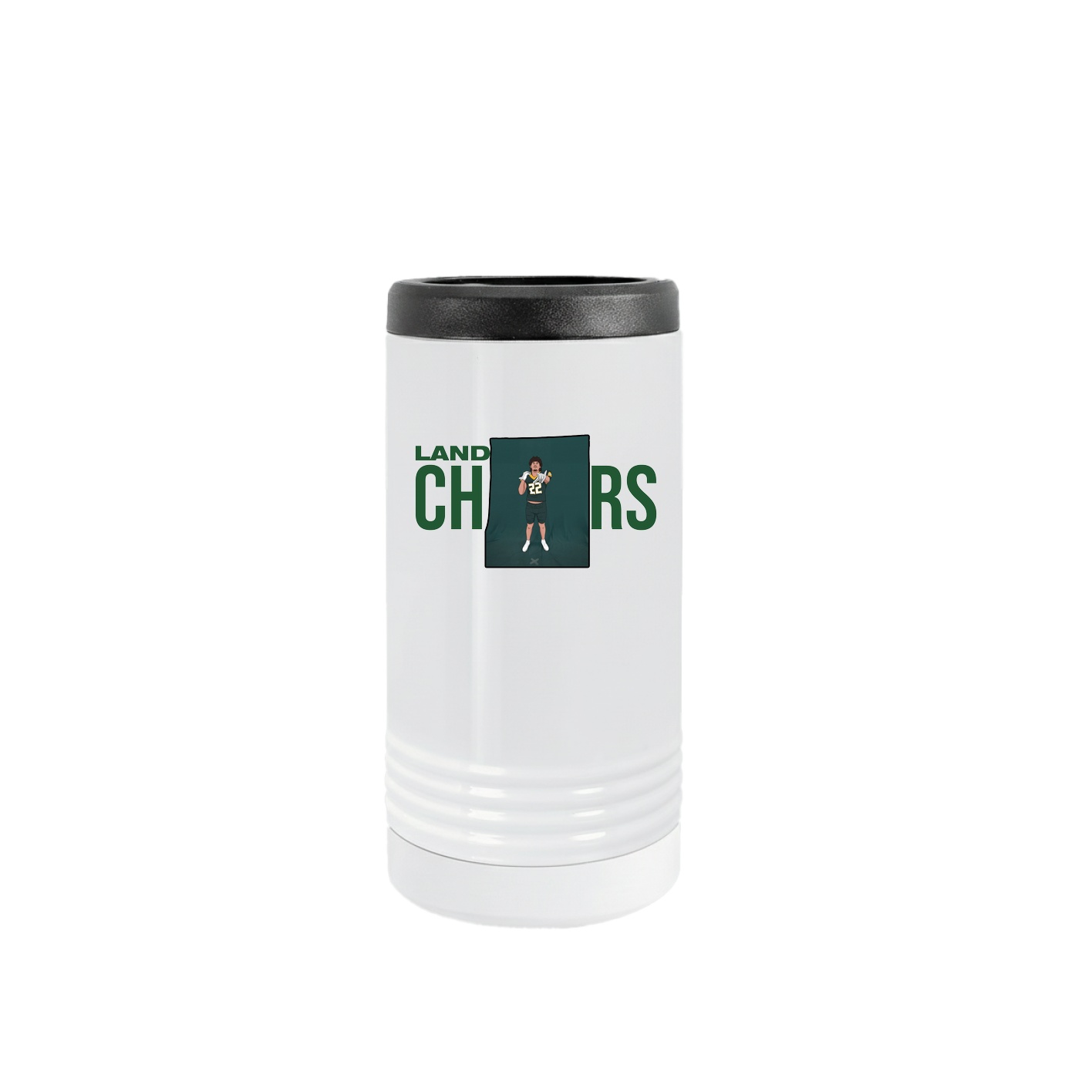 Slim Beverage Holder — Player Name in White