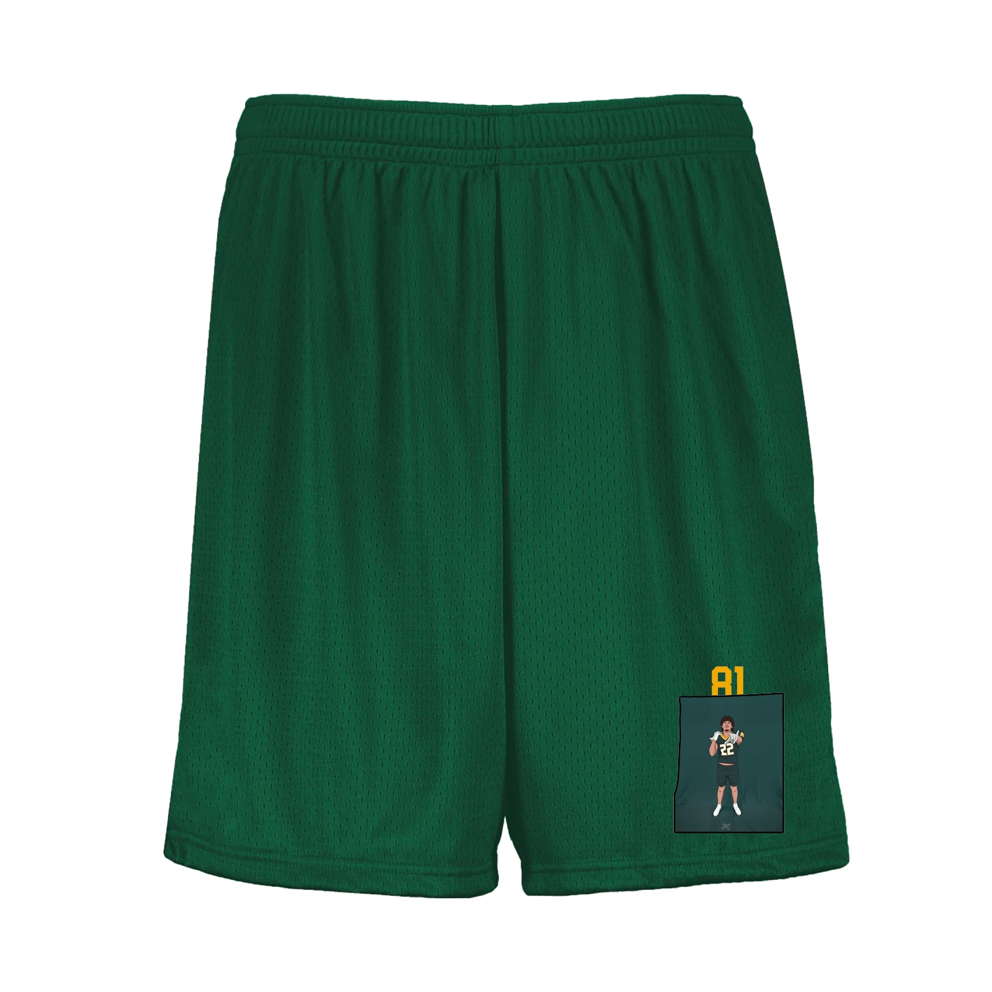 Shorts — Number Top in Green