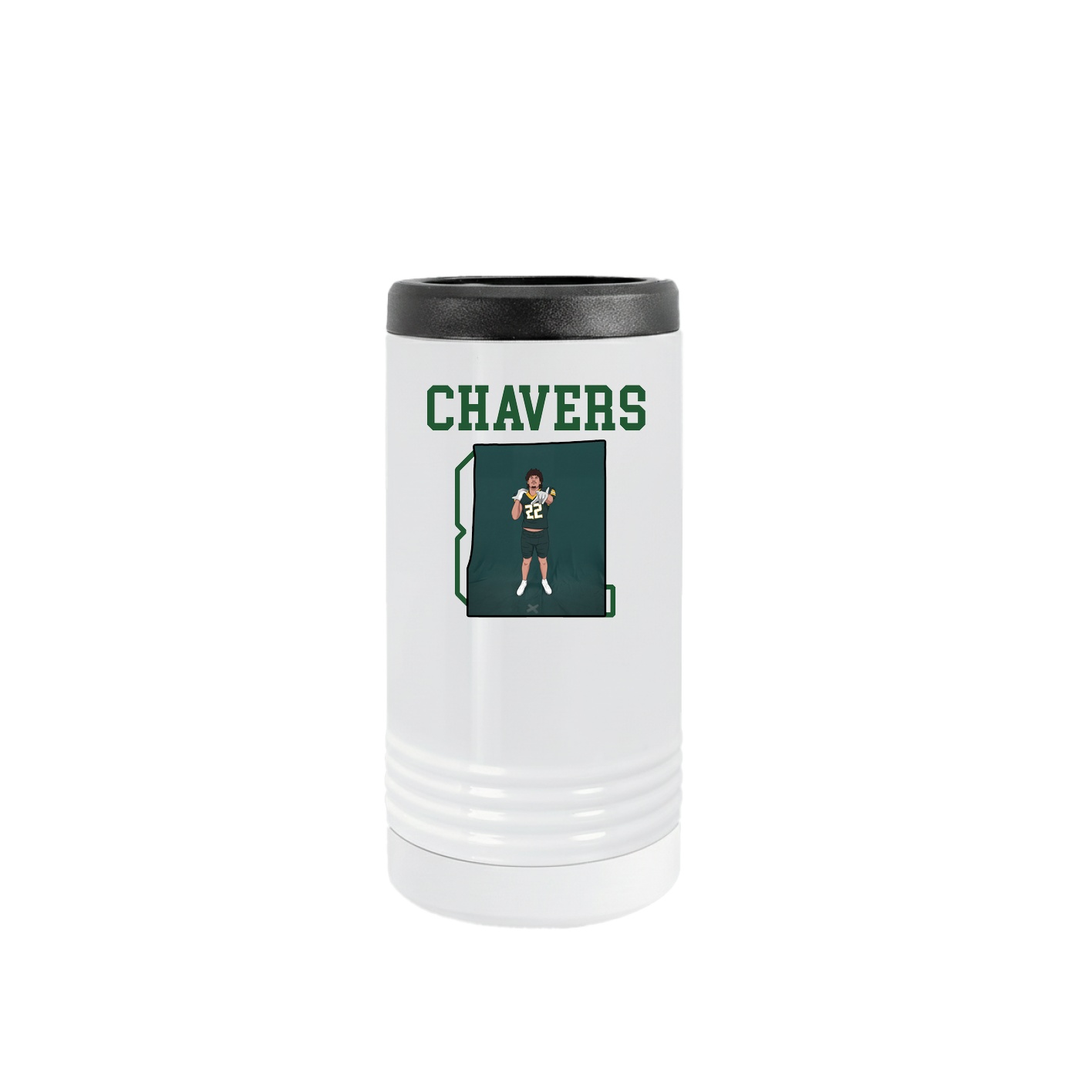 Slim Beverage Holder — Shirsey in White