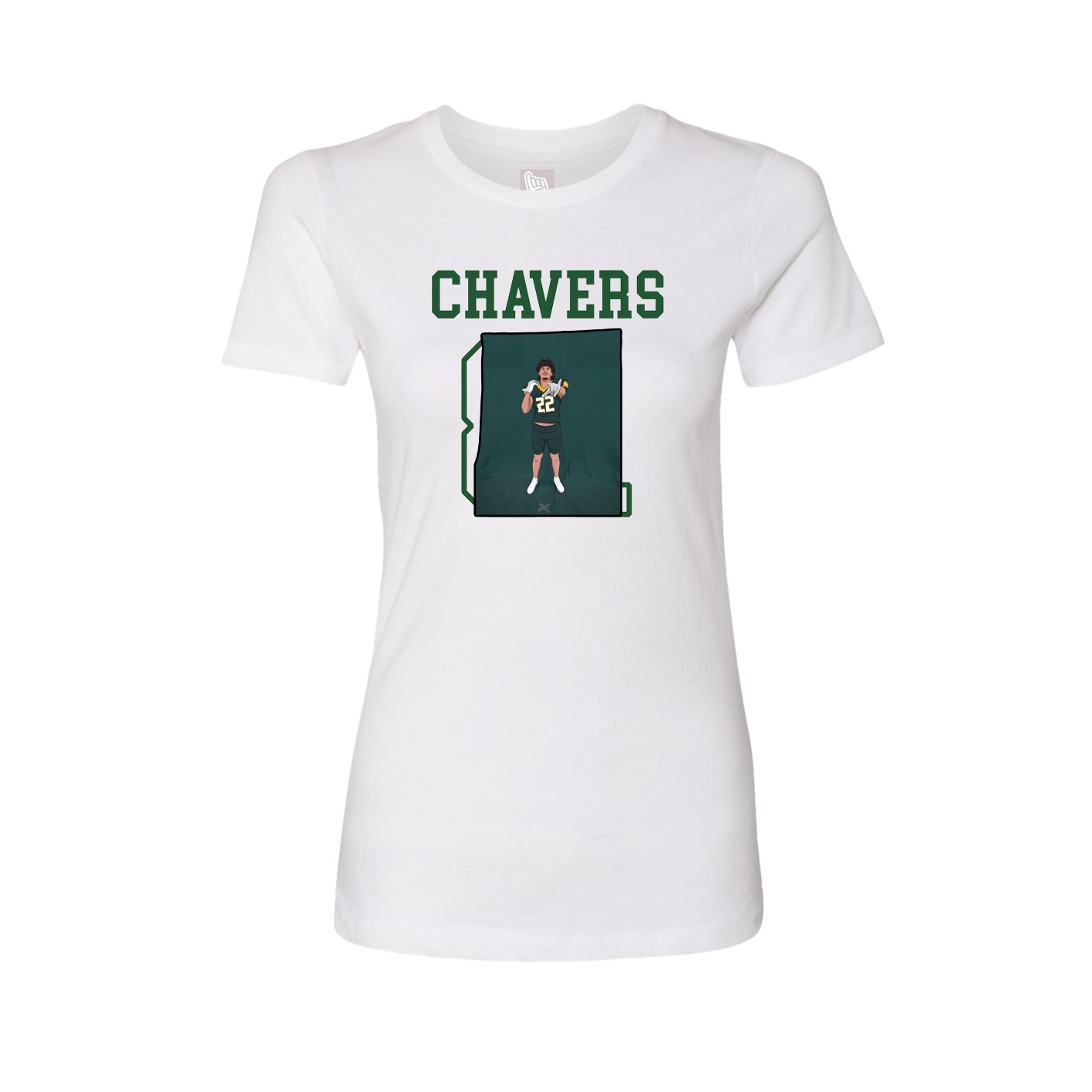 Fitted Women's Tee — Shirsey in White