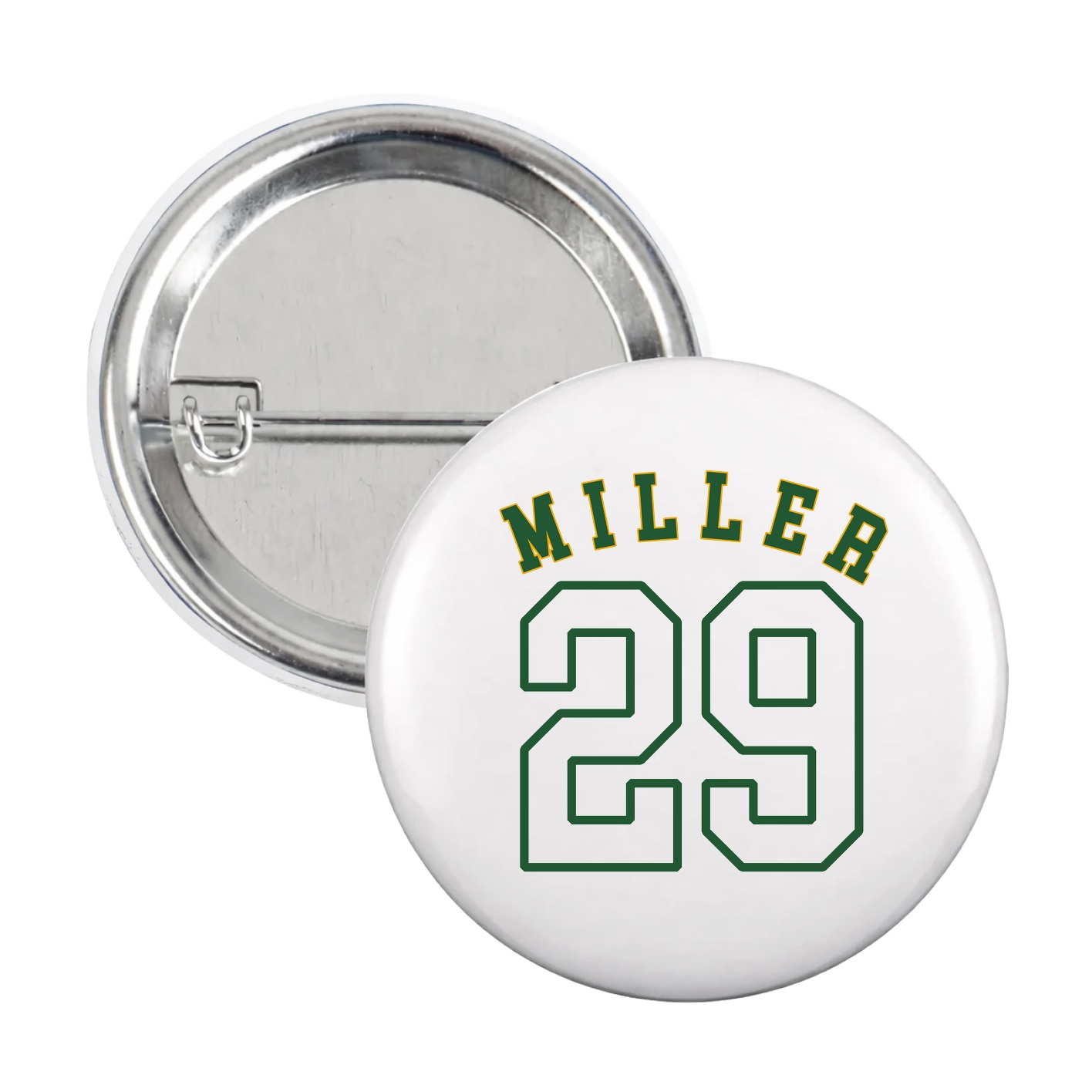 Game Day Button — Shirsey Arch in White