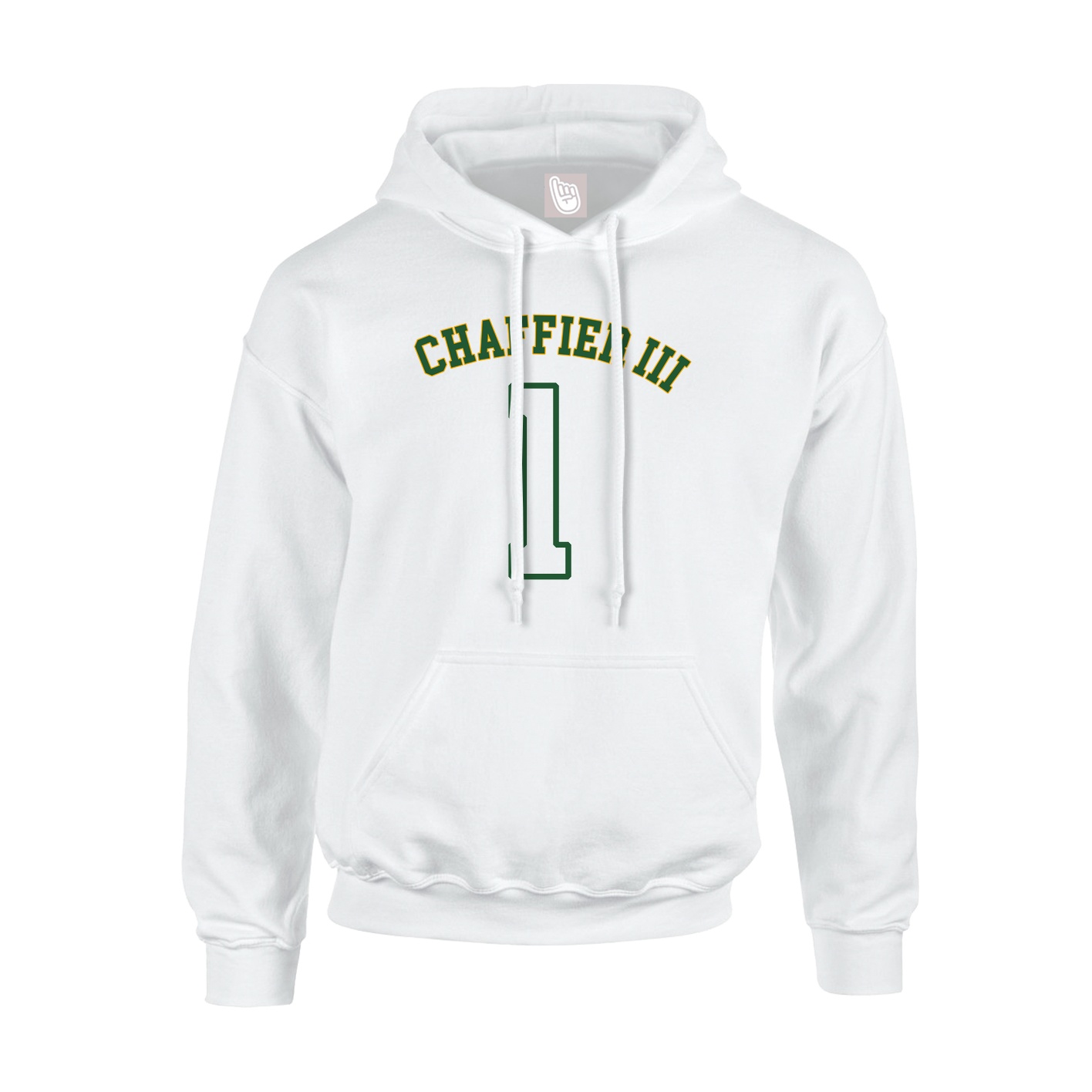 Hoodie — Shirsey Arch in White