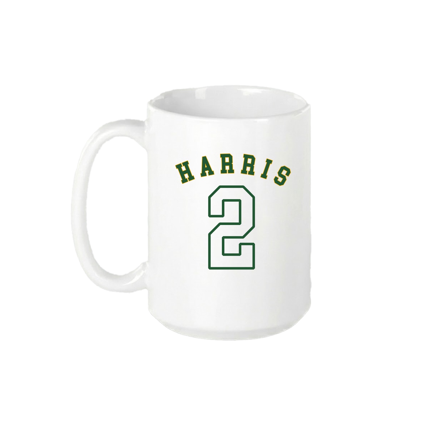 15oz Coffee Mug — Shirsey Arch in White