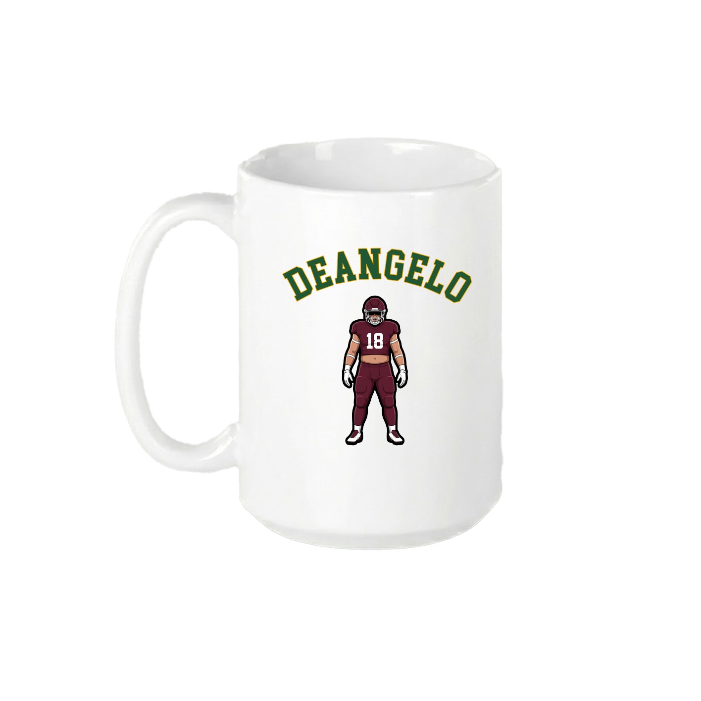 15oz Coffee Mug — Shirsey Arch in White