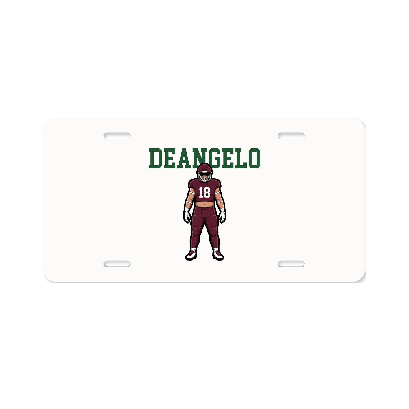 License Plate — Shirsey in Classic