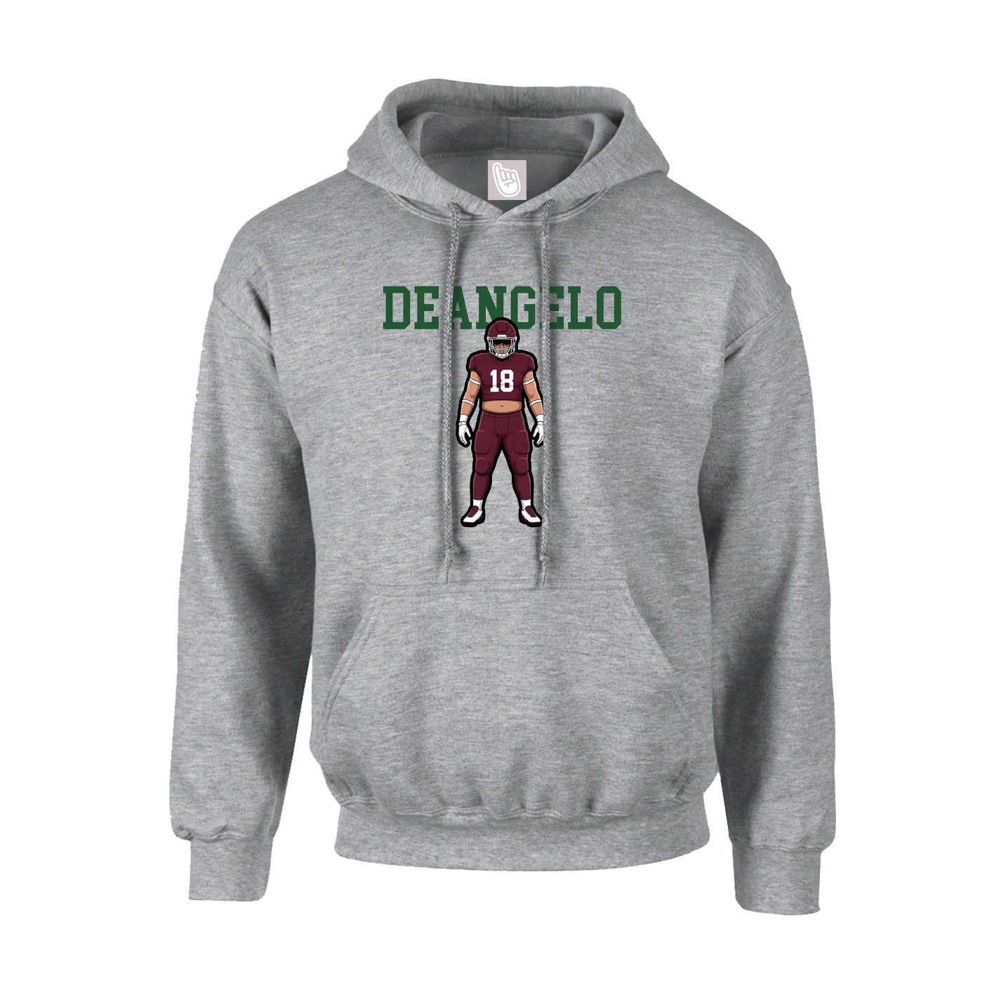 Hoodie — Shirsey in Grey