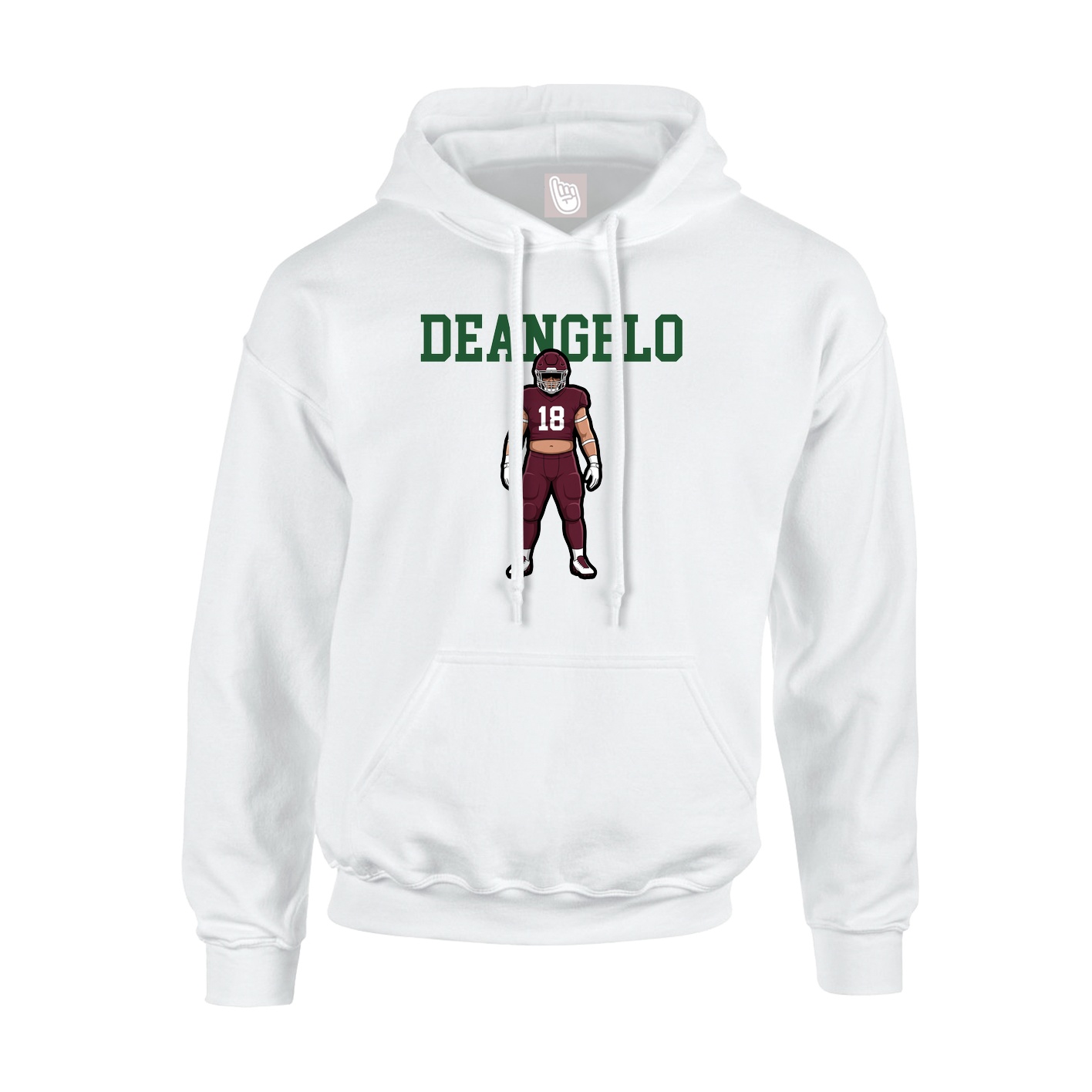 Youth Hoodie — Shirsey in White