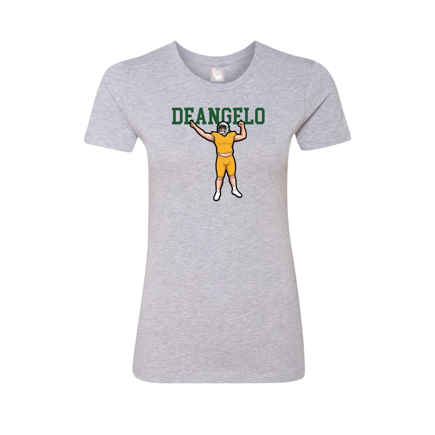 Fitted Women's Tee — Shirsey in Grey