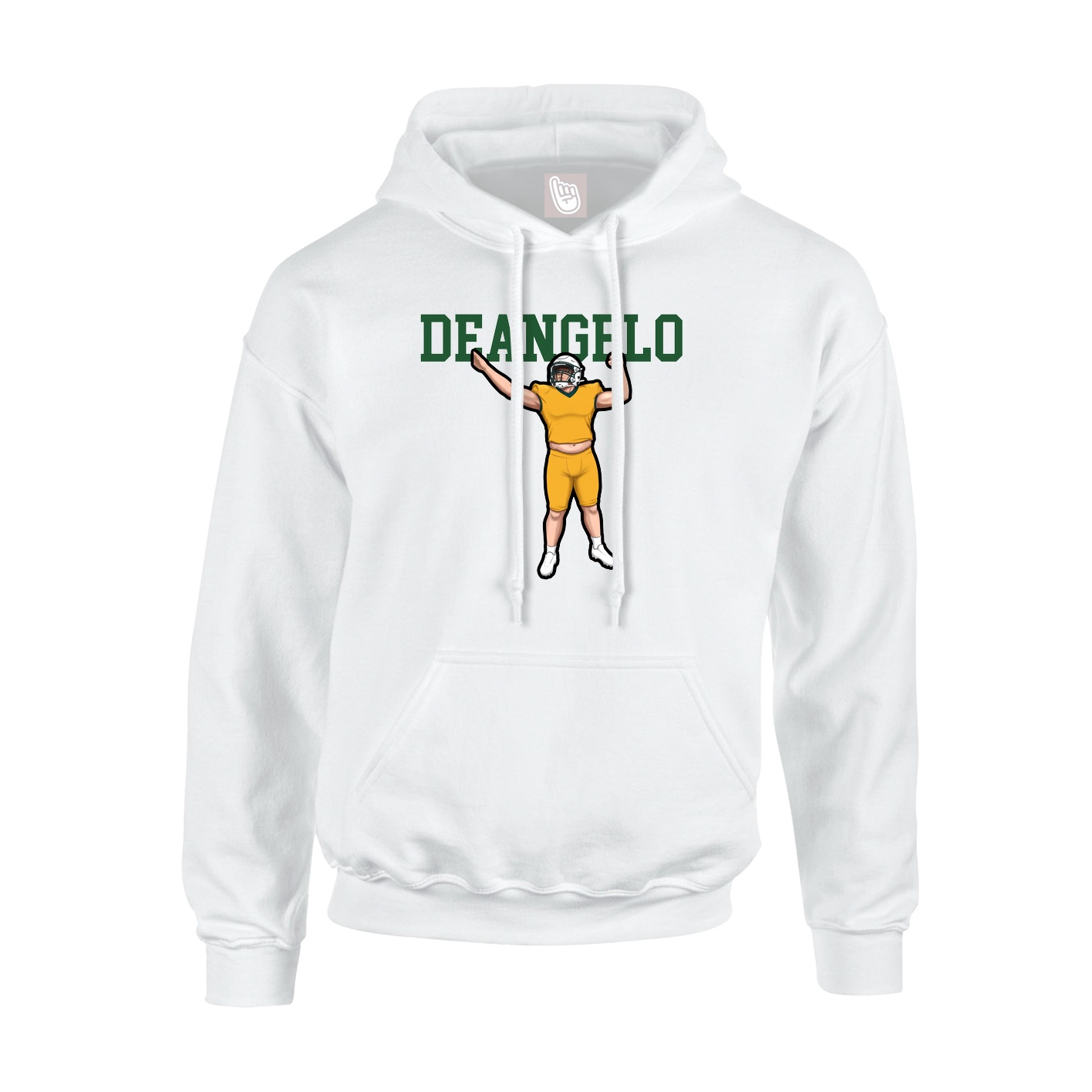 Hoodie — Shirsey in White
