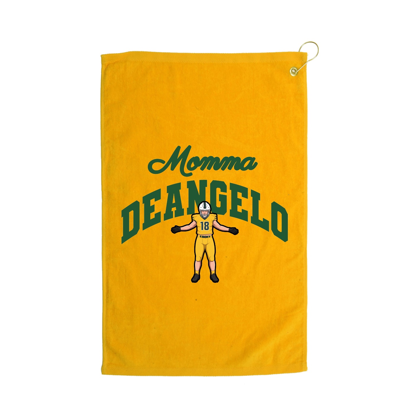 Golf Towel — Mothers Day Arch in Gold