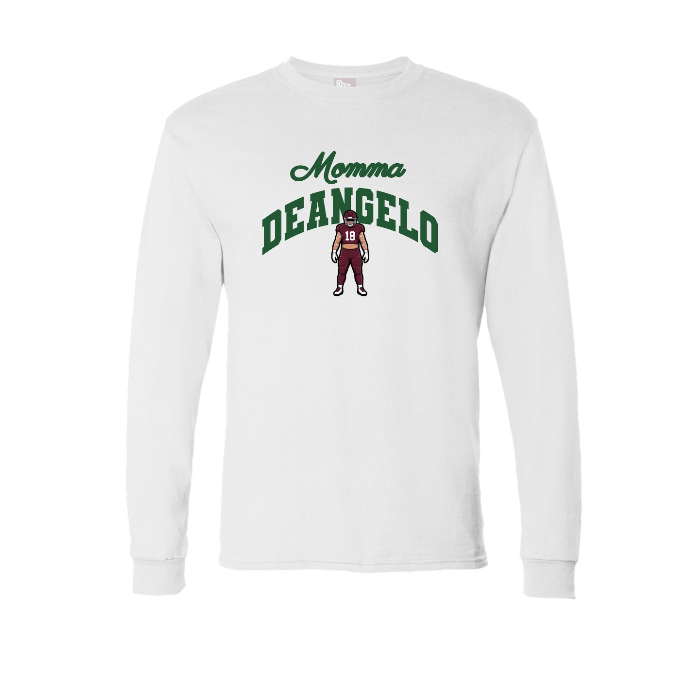 Long Sleeve Tee — Mothers Day Arch in White