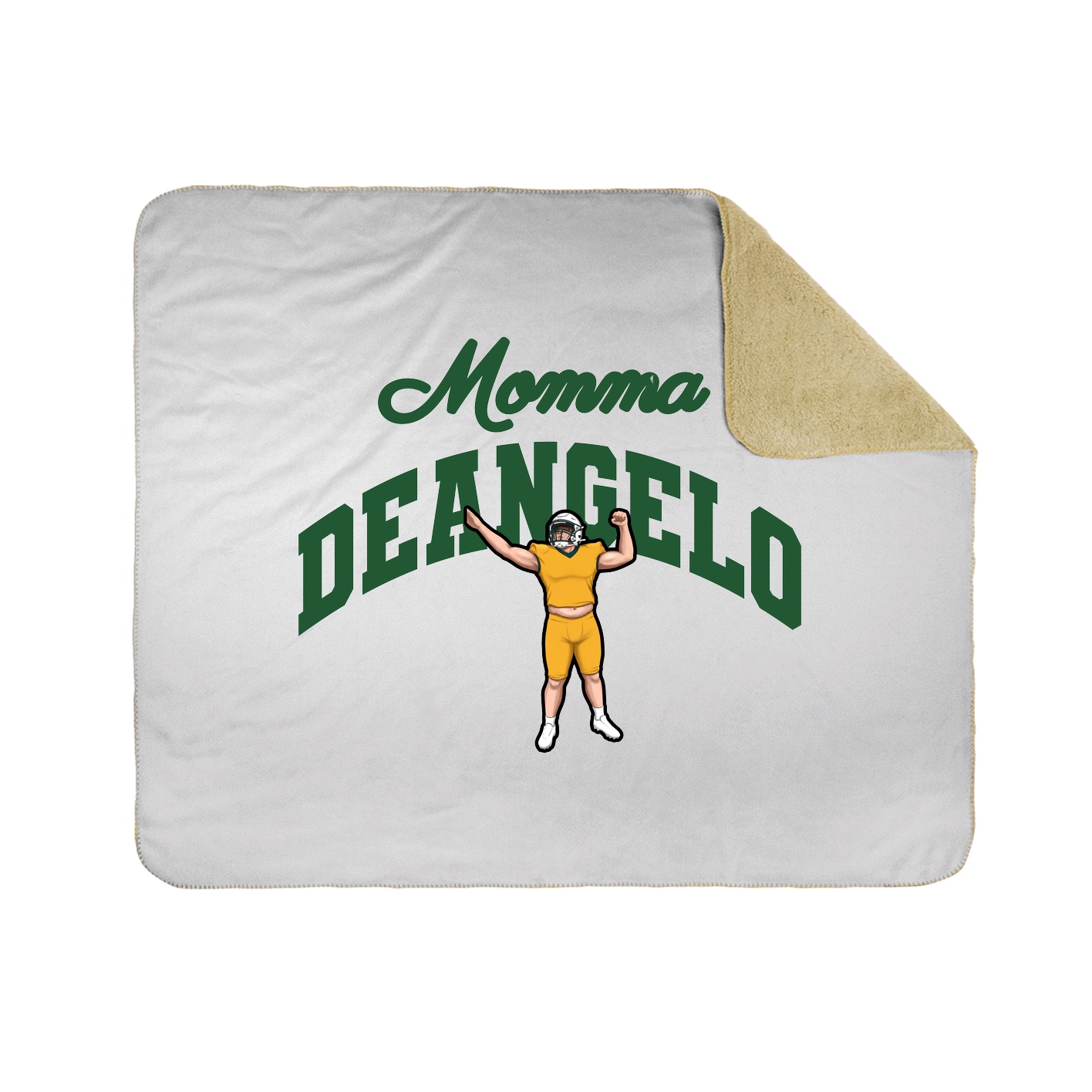 Throw Blanket — Mothers Day Arch in White