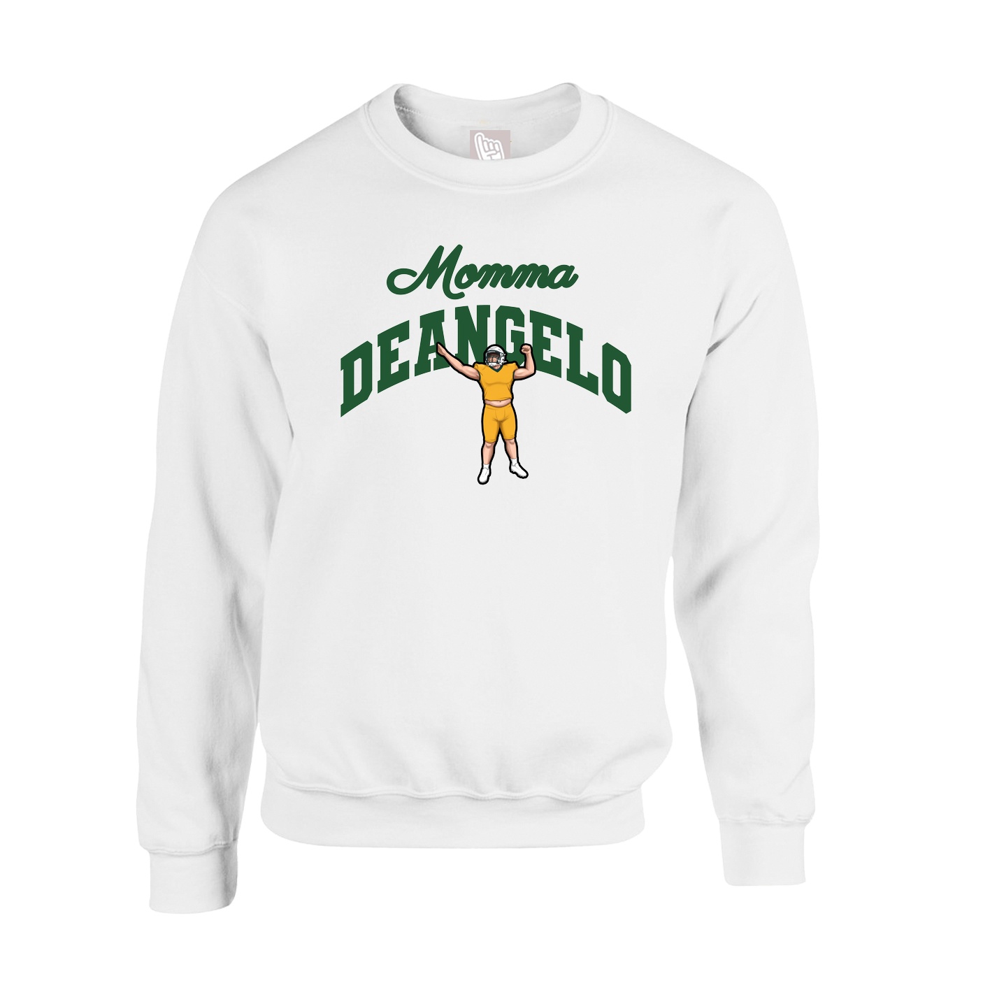 Fleece Crew — Mothers Day Arch in White