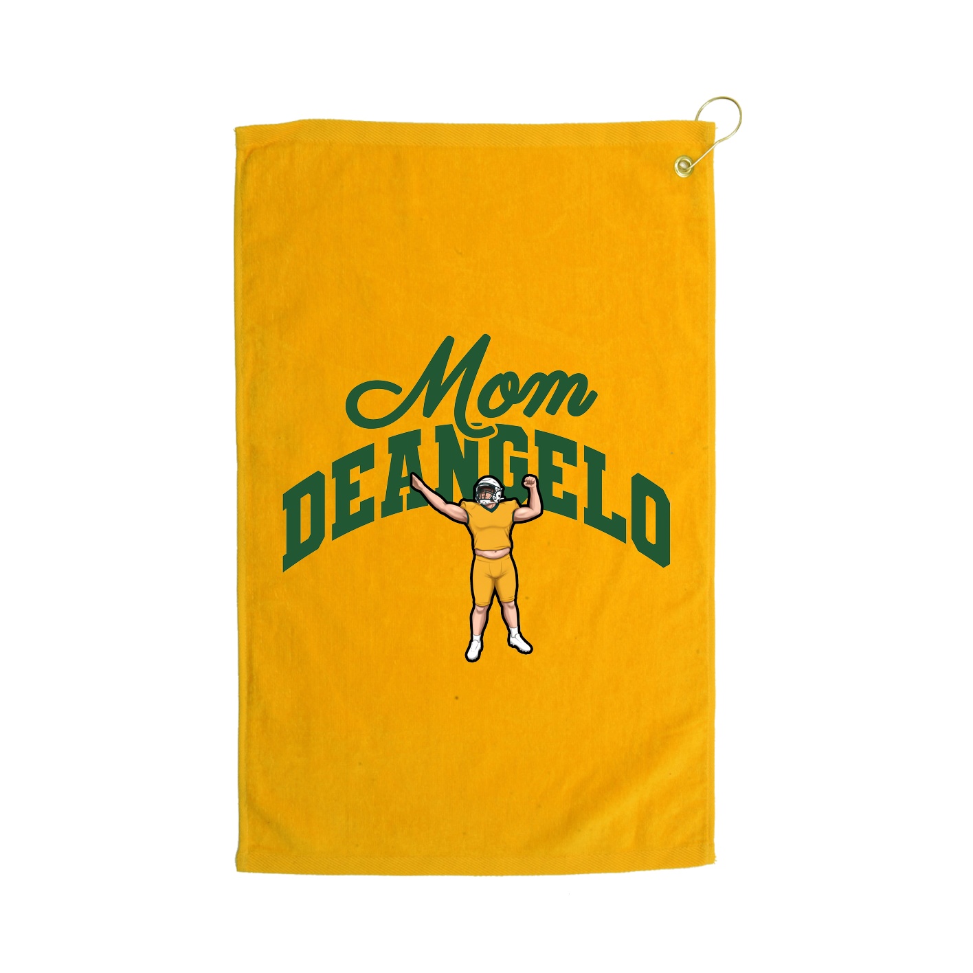 Golf Towel — Mothers Day Arch in Gold