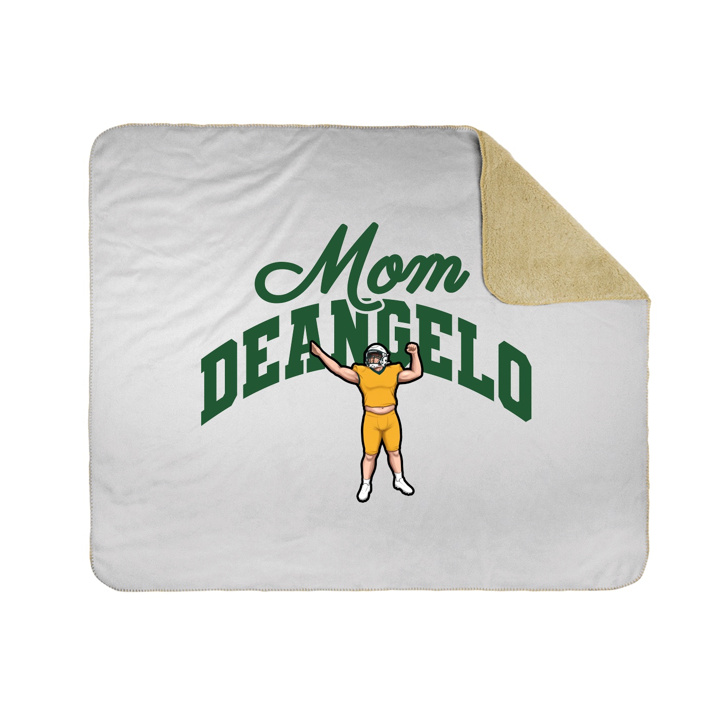 Throw Blanket — Mothers Day Arch in White