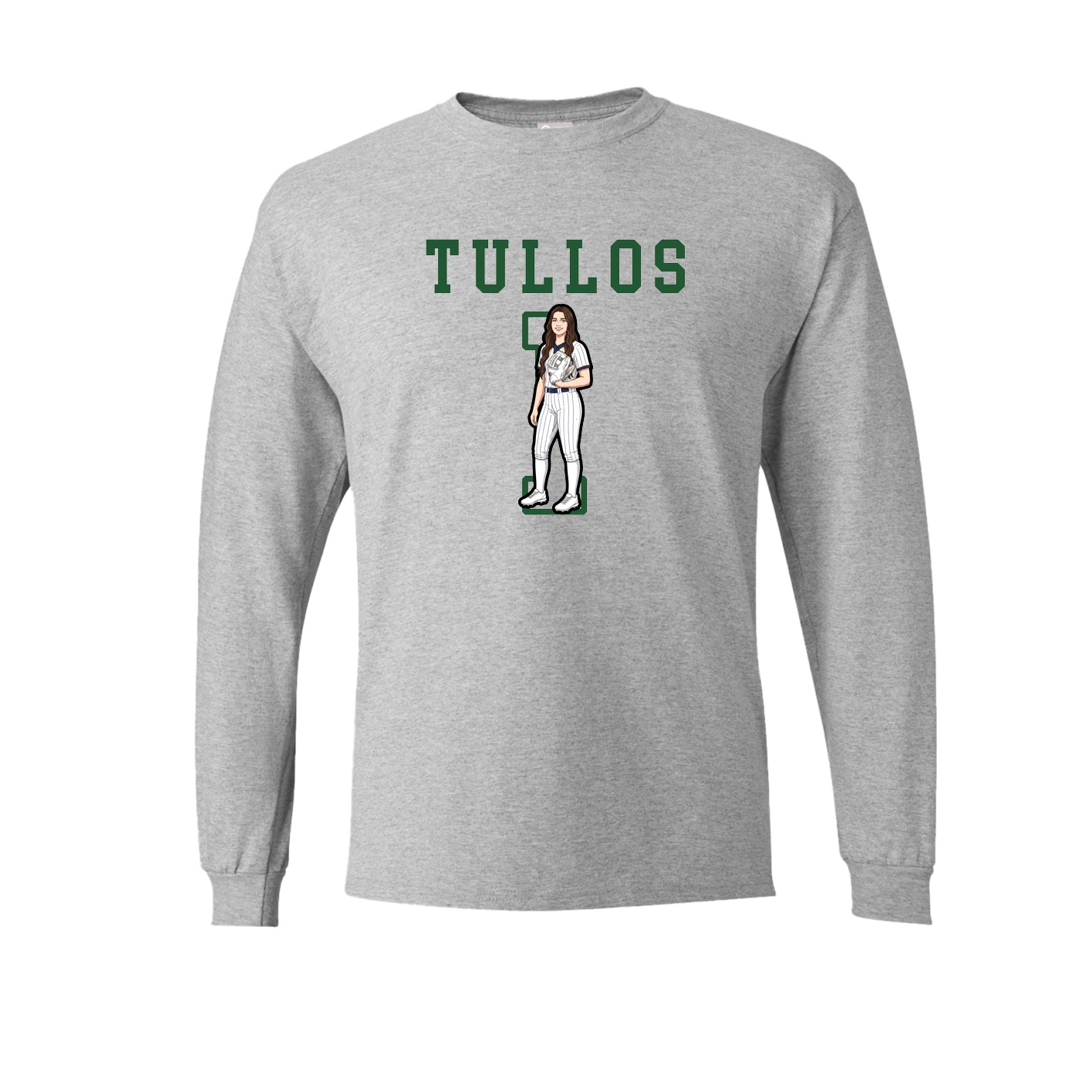 Long Sleeve Tee — Shirsey in Grey