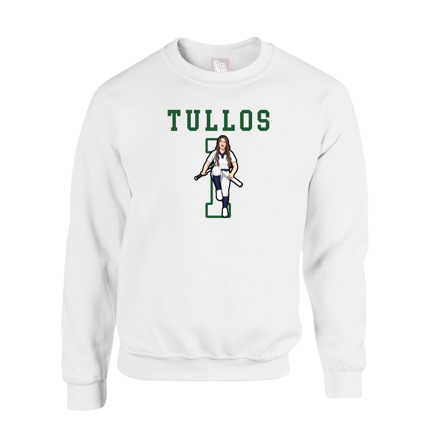 Fleece Crew — Shirsey in White