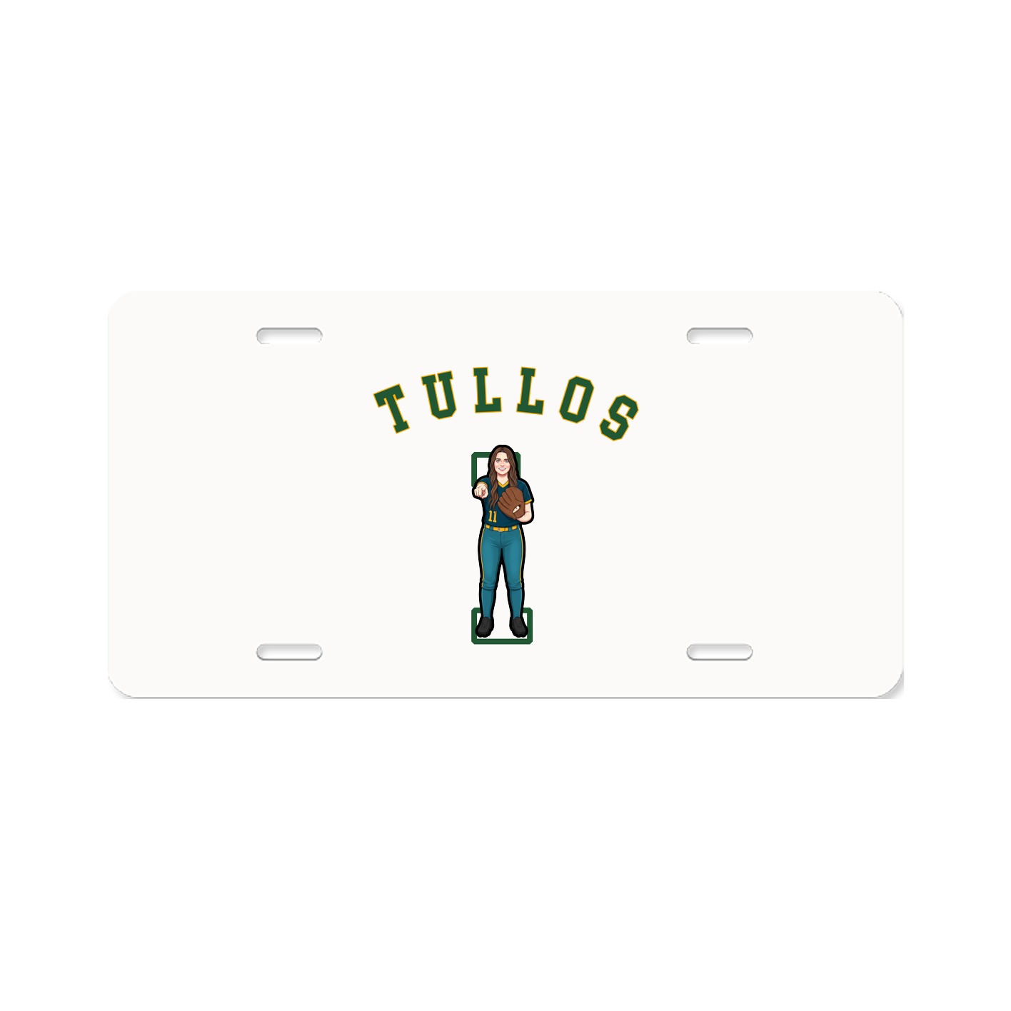 License Plate — Shirsey Arch in Classic