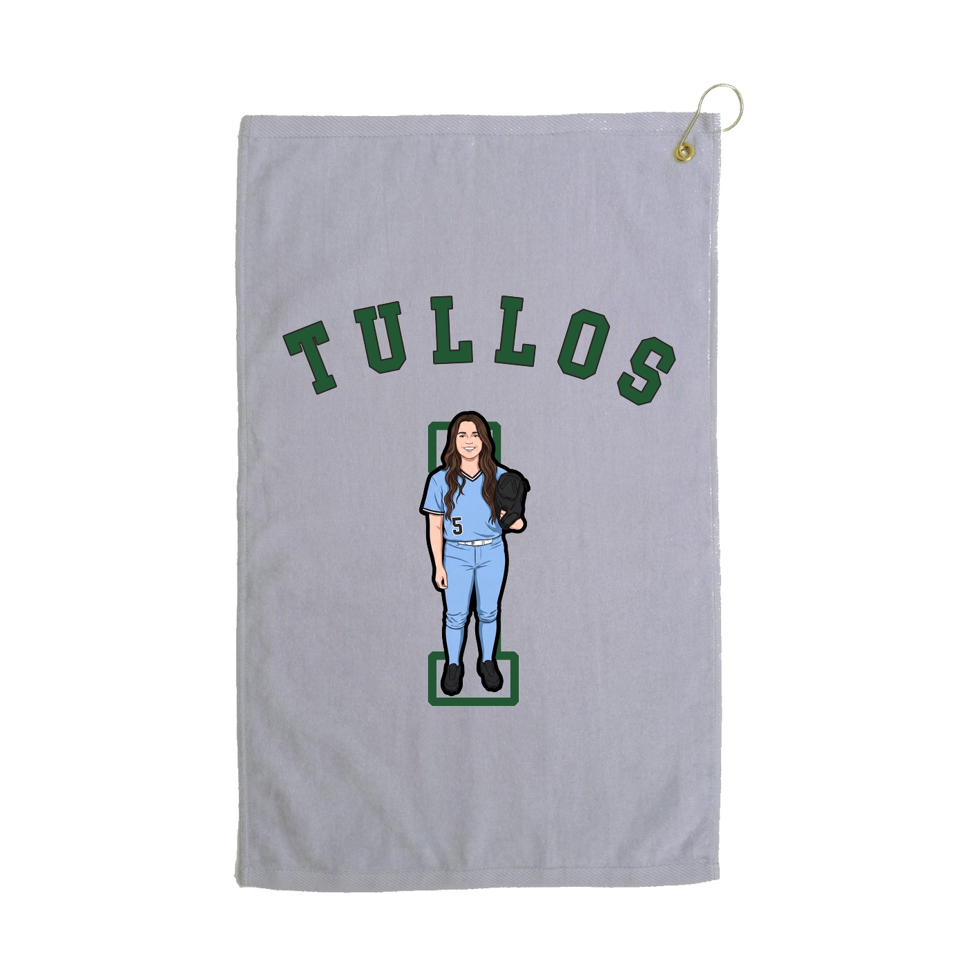 Golf Towel — Shirsey Arch in Grey