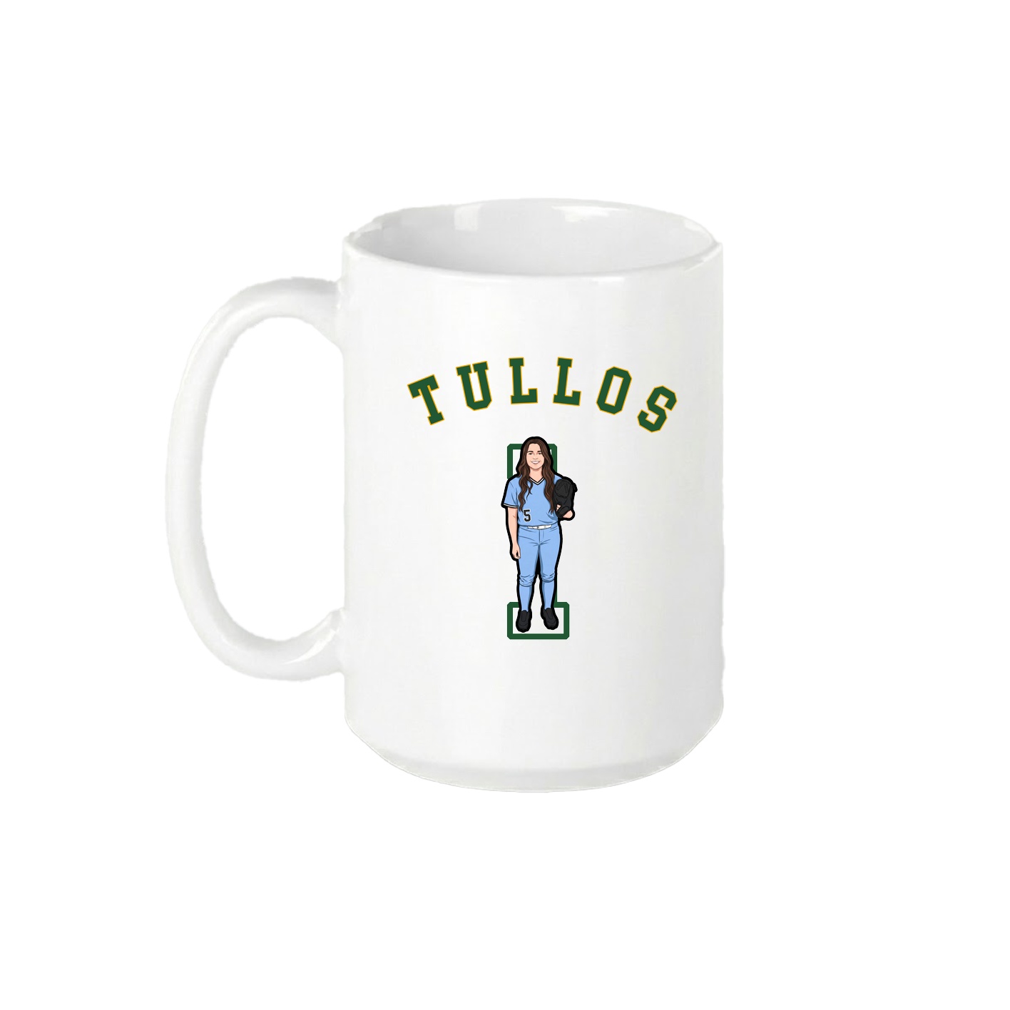 15oz Coffee Mug — Shirsey Arch in White