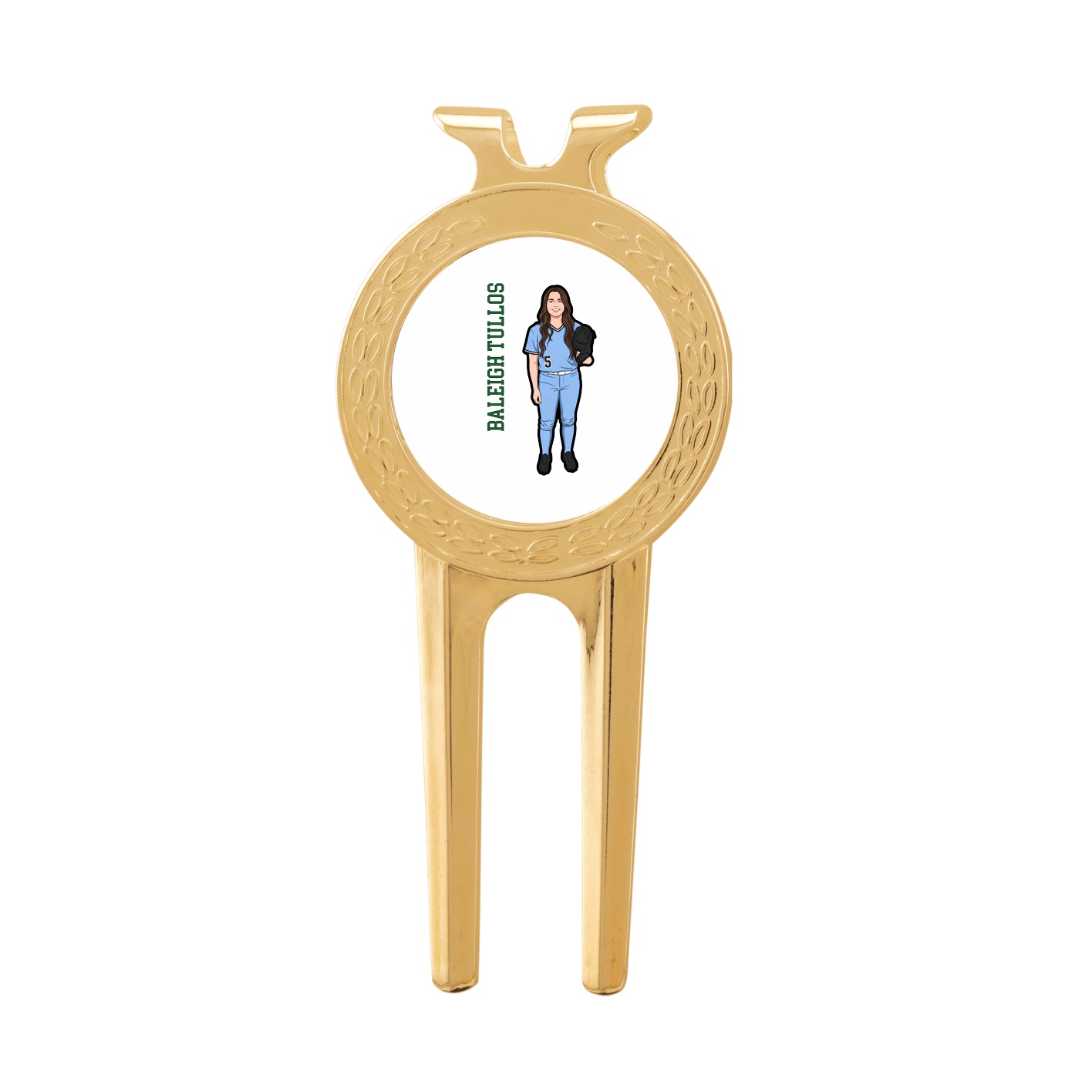 Divot Tool with Ball Marker — Name Vertical in Classic