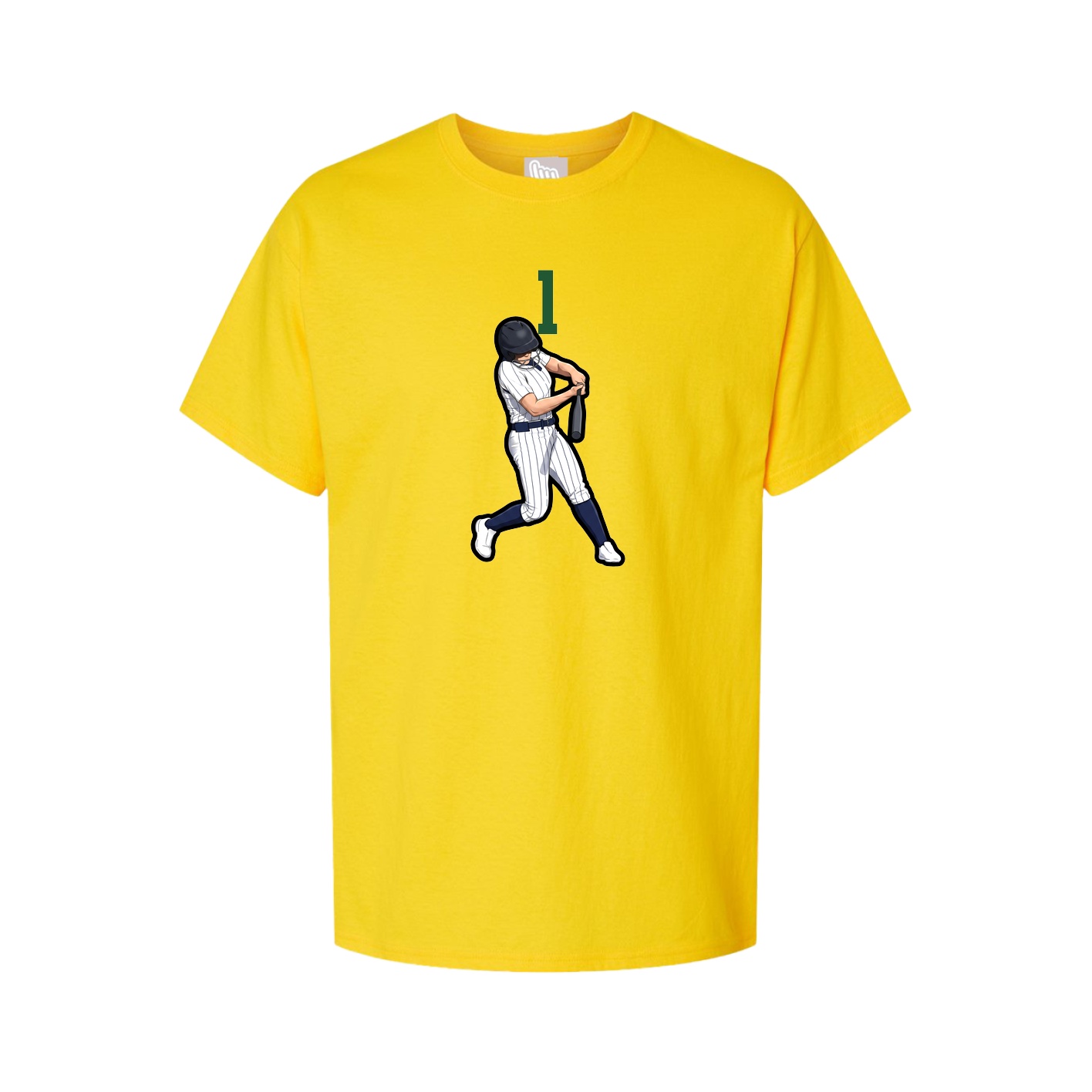 Tee — Number Top in Gold