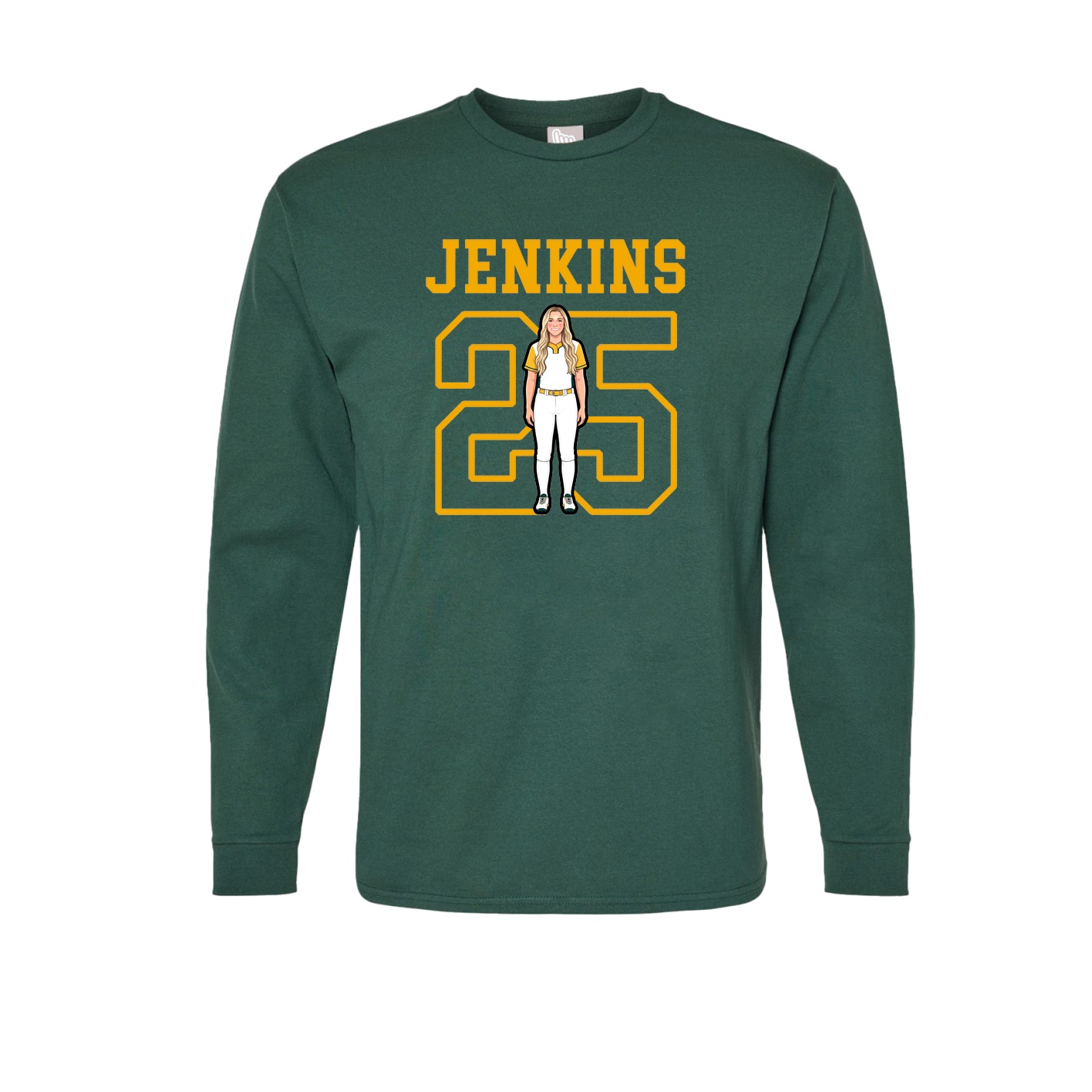 Long Sleeve Tee — Shirsey in Green