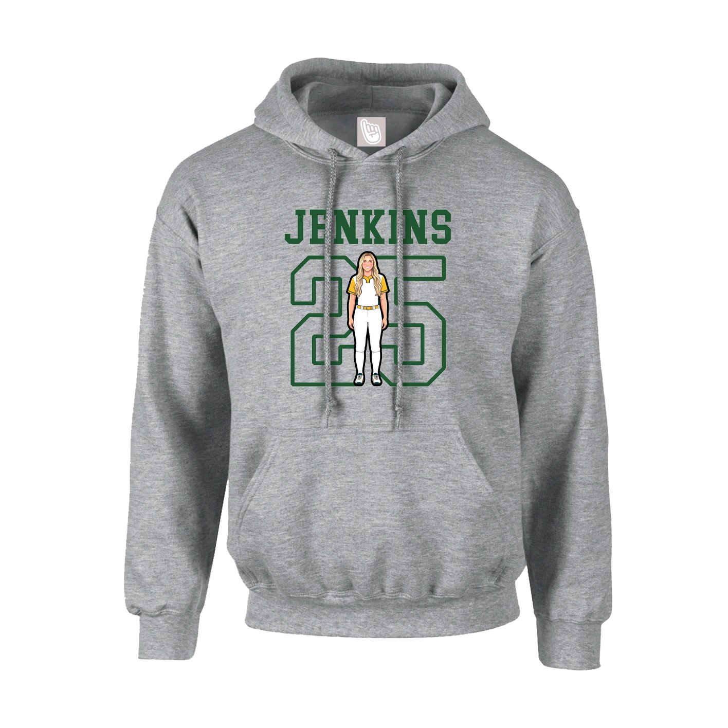 Youth Hoodie — Shirsey in Grey